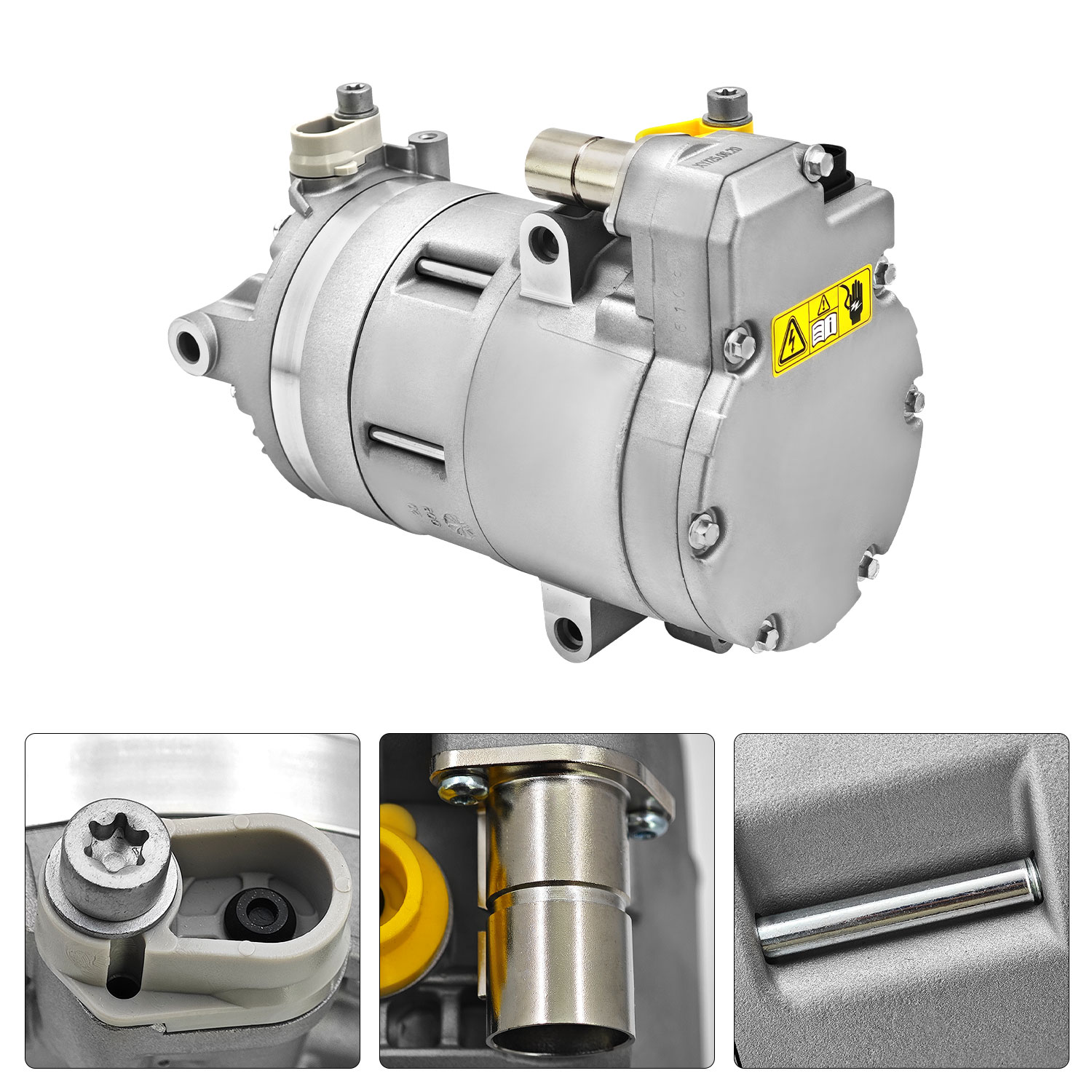 AC Compressor Replacement for BMW 330e 530e 740e X3 X5 xDrive 2016-2024