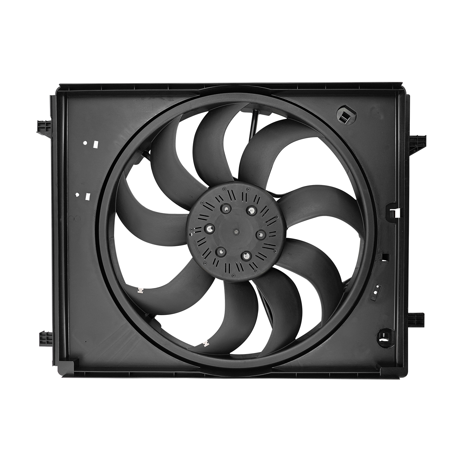 Radiator Fan Compatible with Maserati Ghibli, Quattroporte, Levante 2017-2023 3.0L V6