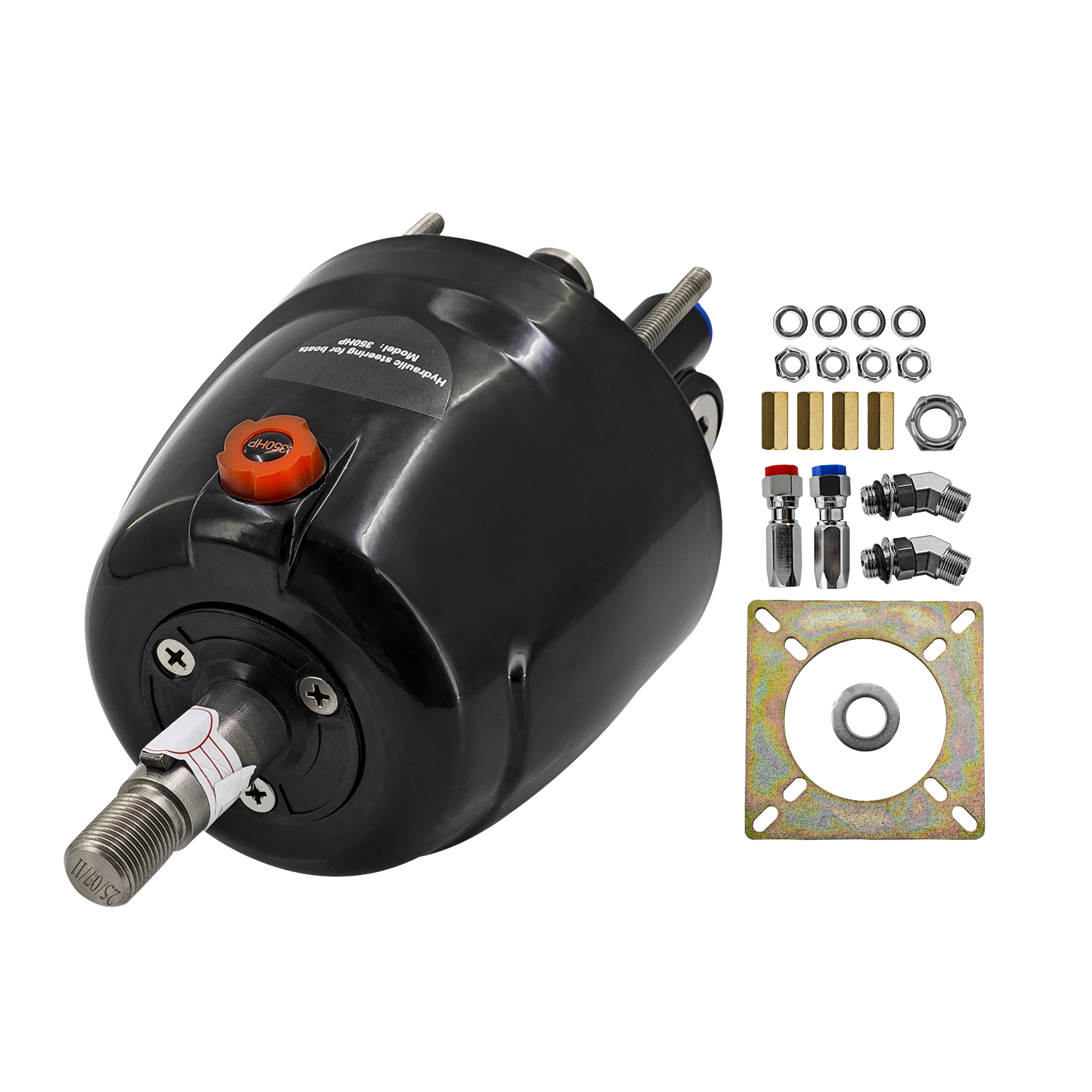 1.7 cu Hydraulic Marine Helm Pump for Seastar 350HP Helm 1.7 FM ORB Hydraulic Helm 1.7 Front Mount