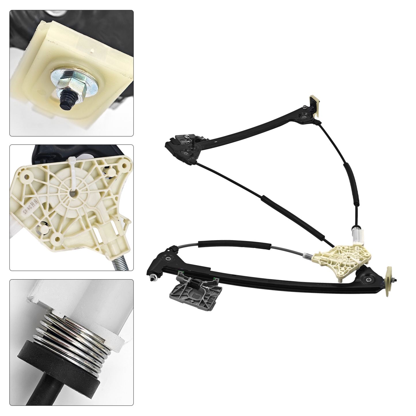 Front Left Window Regulator fit for Mercedes-Benz SL500 2003-2006, SL55 AMG 2003-2008, SL63 AMG 2009, 2011-2012