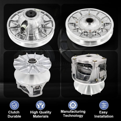 Primary Secondary Clutch Driven Clutch Assembly fit for 2016-2021 Polaris RZR XP 1000/RZR XP 4 1000, 2020-2021 General XP 1000/XP 4 1000,1323298 3235785 3236022 3236042