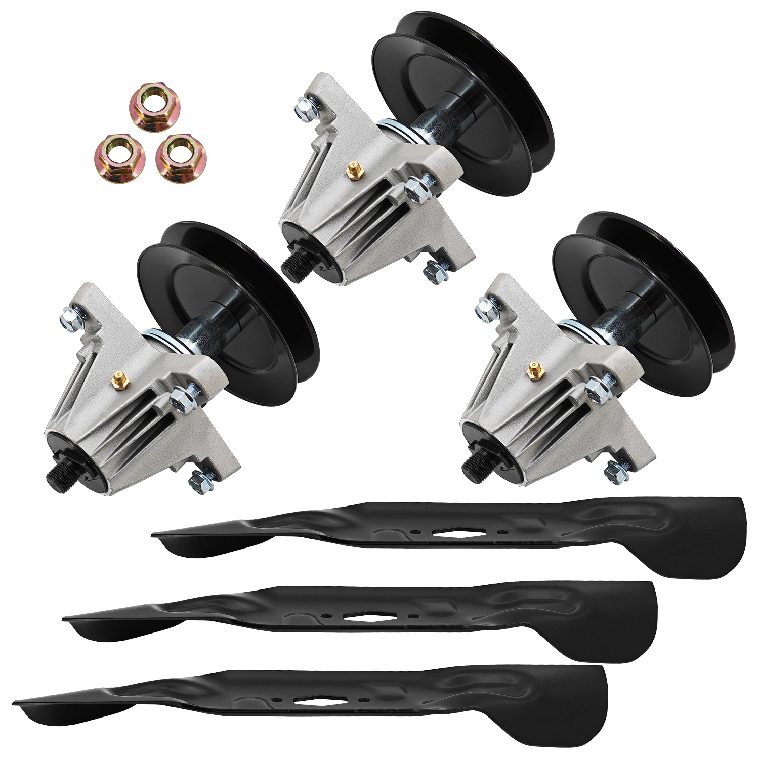 50 Deck Spindle Kit w/Blade fit for Cub Cadet MTD Troy Bilt ZT1 ZT2-50 Mustang Z50 Edge-50 50-Inch