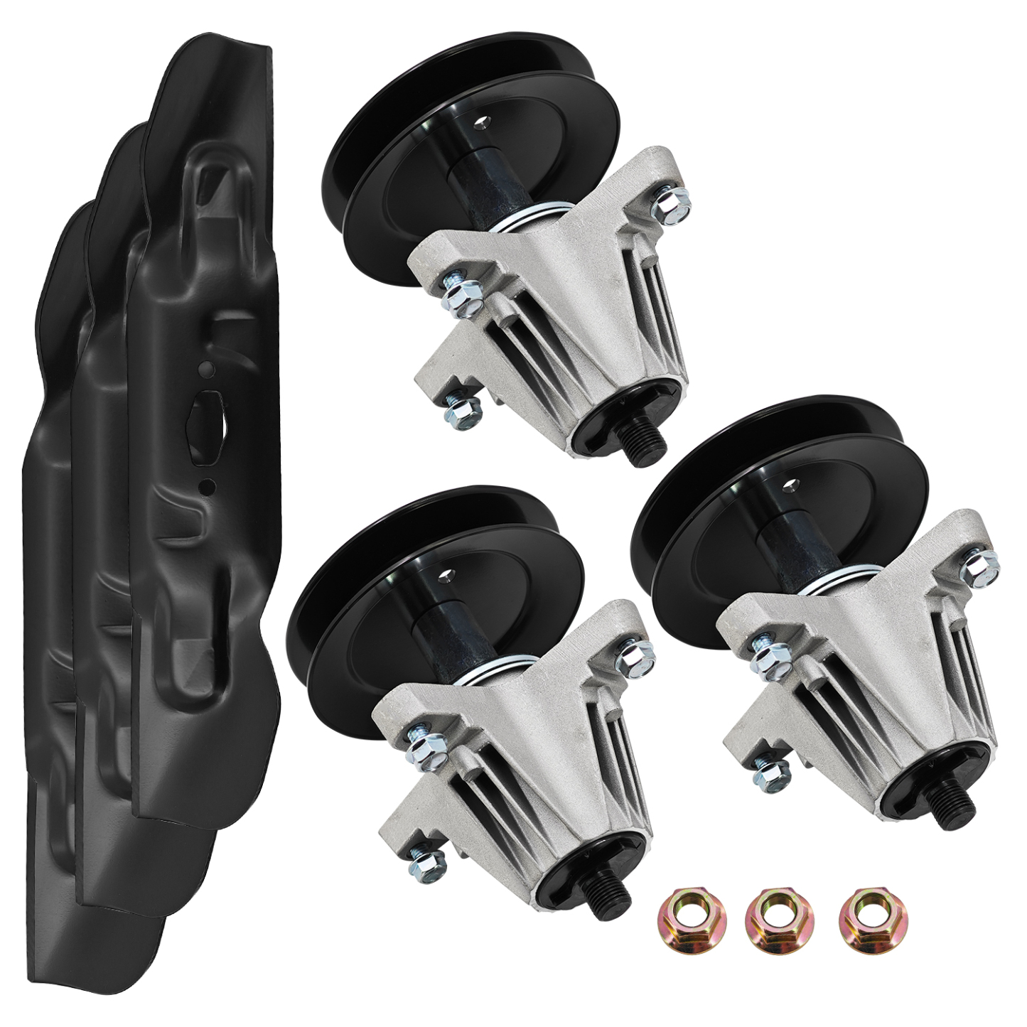 50 Deck Spindle Kit w/Blade fit for Cub Cadet MTD Troy Bilt ZT1 ZT2-50 Mustang Z50 Edge-50 50-Inch