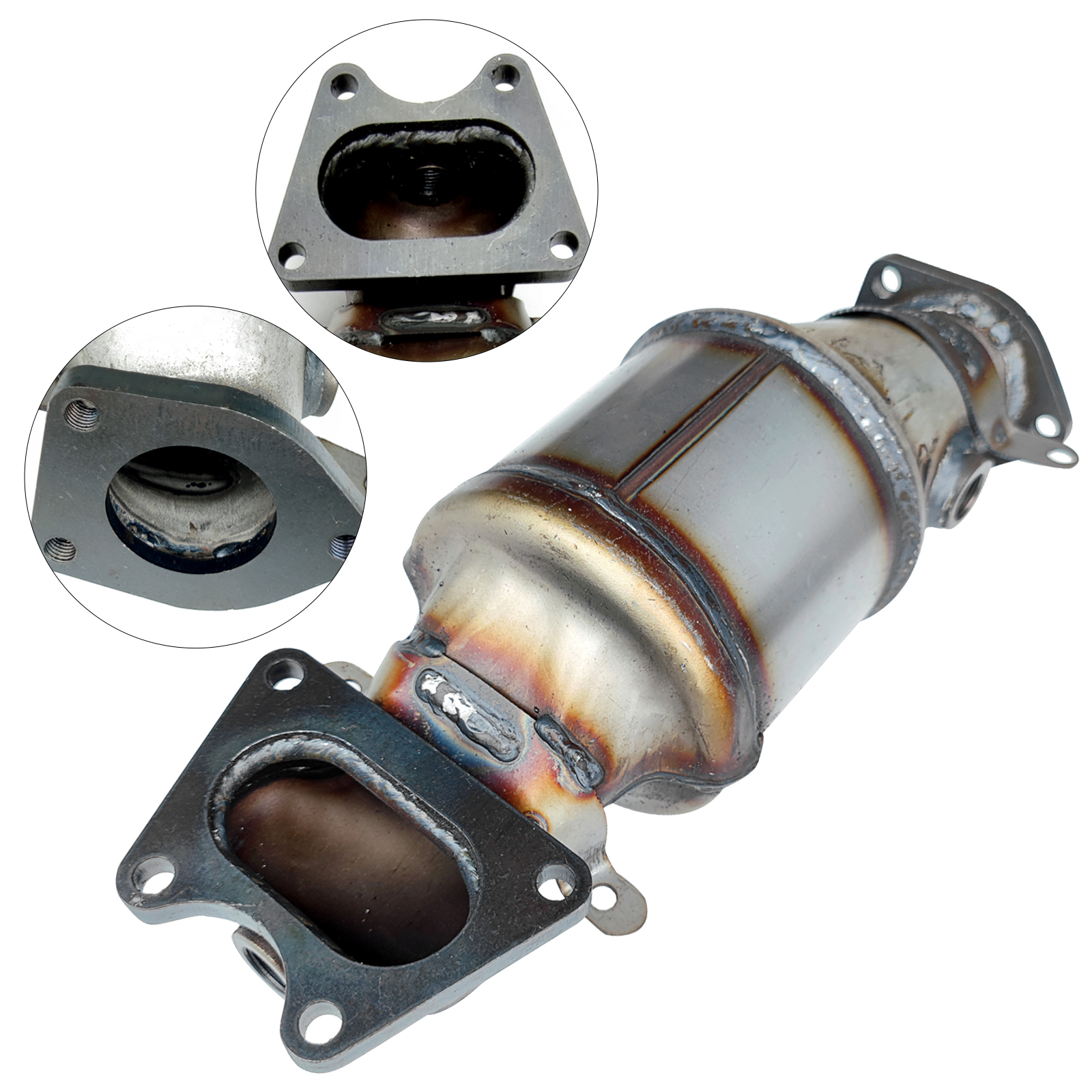 Front & Rear Catalytic Converter fit for Acura 2003-2008 Honda 2003-2010,Captiva Sport 2007/Saturn Vue: 2004-2007 (Non-CARB Compliant)