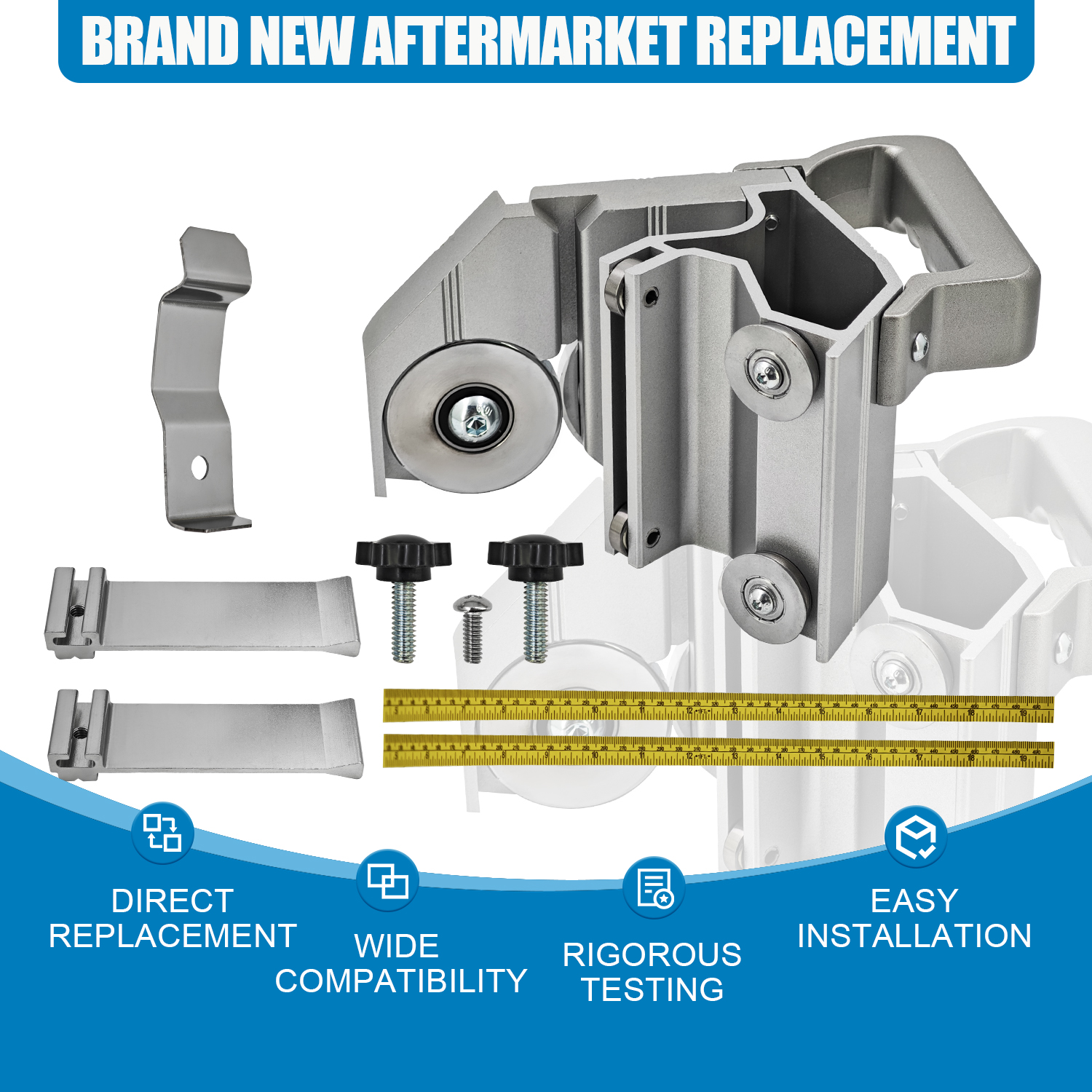 Cut-Off Kit Fit Tapco Pro 14 HD MX Series and MAX-I-MUM XL 10379 W/ Plastic Case