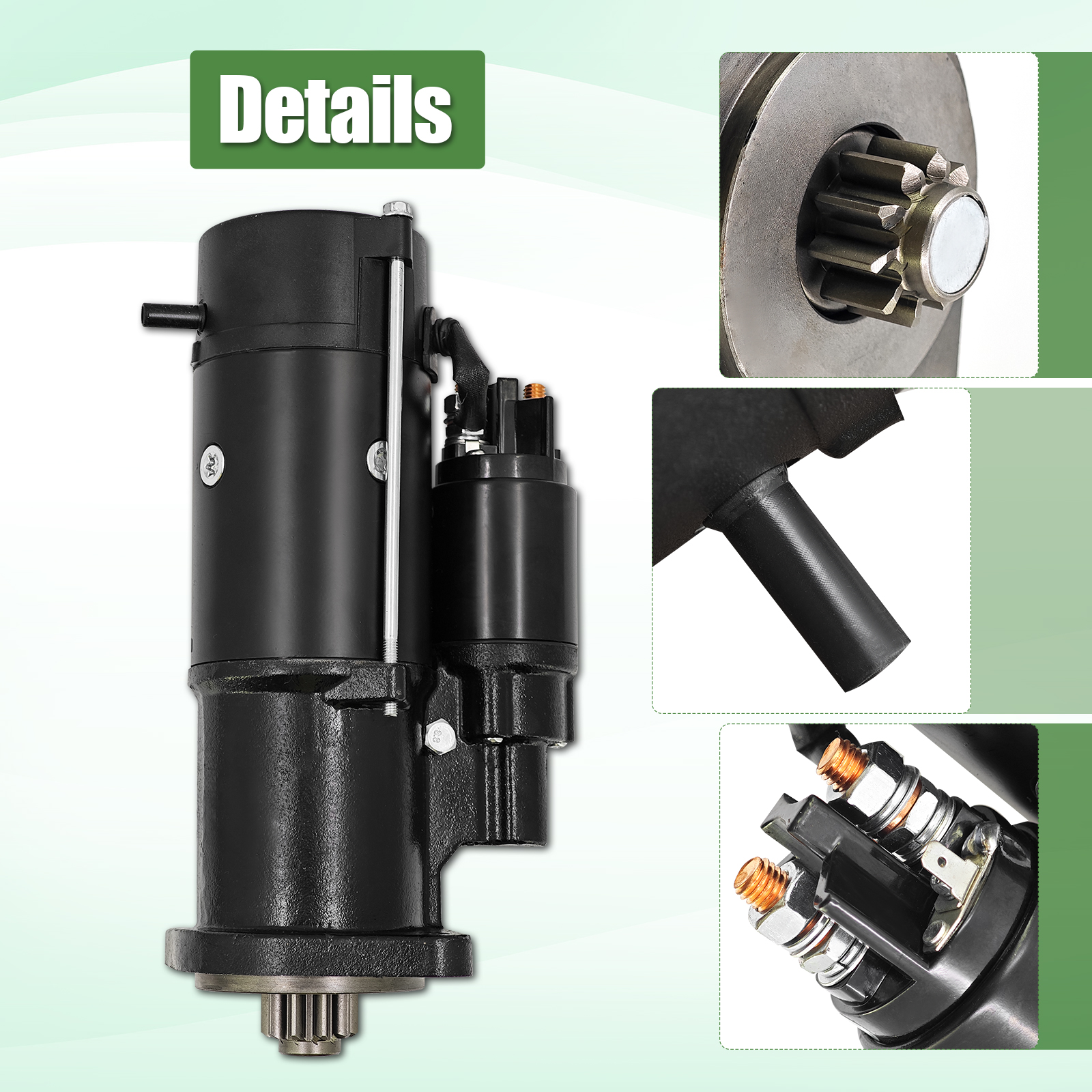 12V 4.0KW 10T New Starter Motor for Deutz TCD 3.6 L4 Tier 4B III 67-120HPIS1375 AZF4861 11.132.367