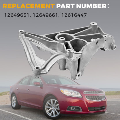 Alternator Bracket Mount Support fit for Chevy Malibu Impala 2.4L Hybrid 2013-2014, fit for Buick Regal Lacrosse 2.4L Hybrid 2012-2016