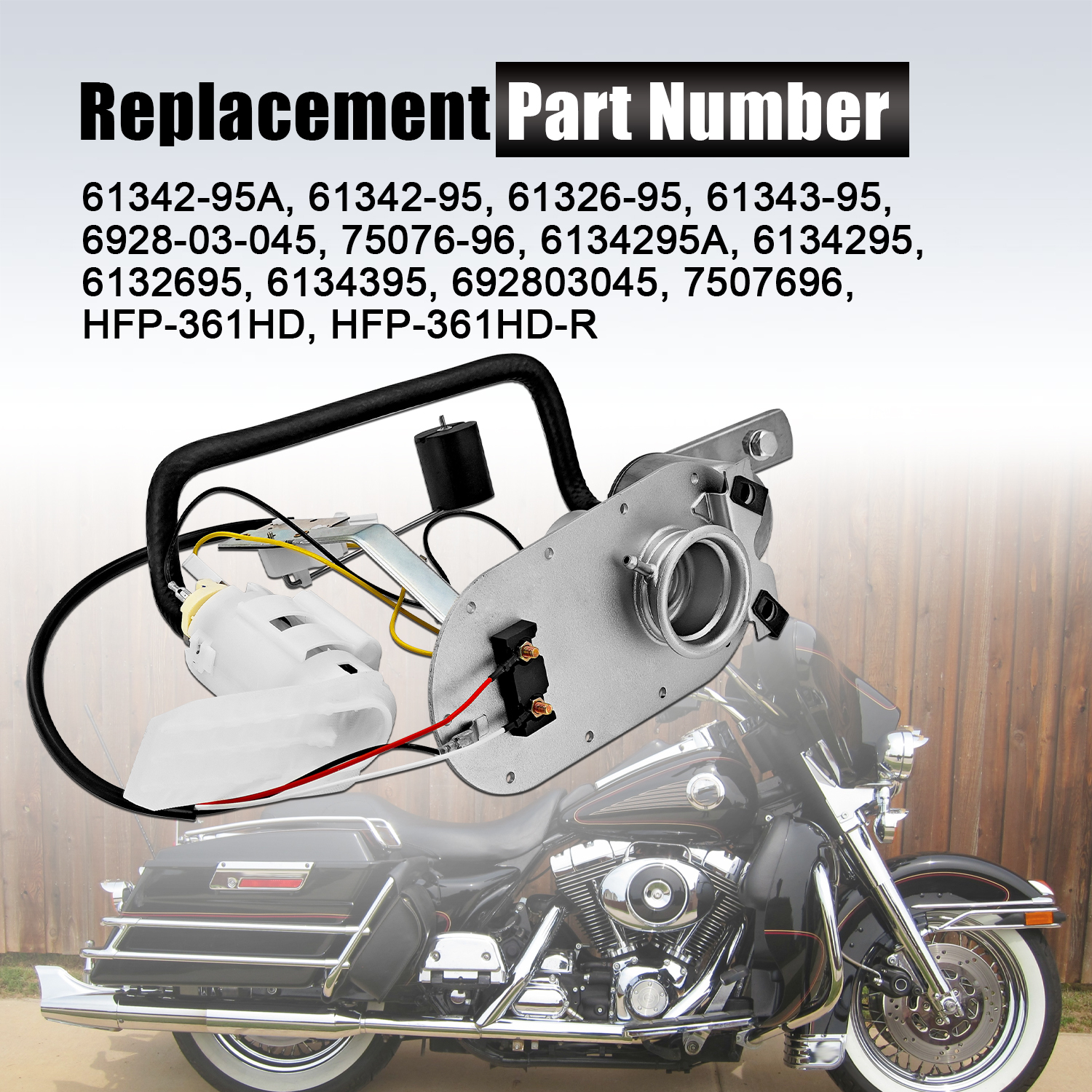 Fuel Pump Assembly for Harley-Davidson Electra Glide Road Glide Road King Road King 1995-1999