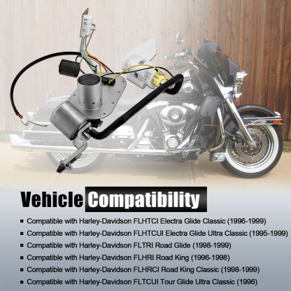 Fuel Pump Assembly for Harley-Davidson Electra Glide Road Glide Road King Road King 1995-1999