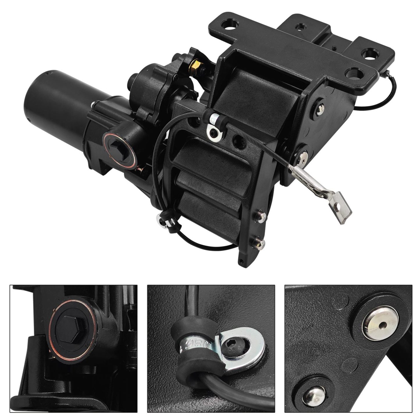 Front Left Power Running Board Motor Assembly for Ford Expedition for Lincoln Navigator 2018-2024 with 122.5 inch Wheelbase