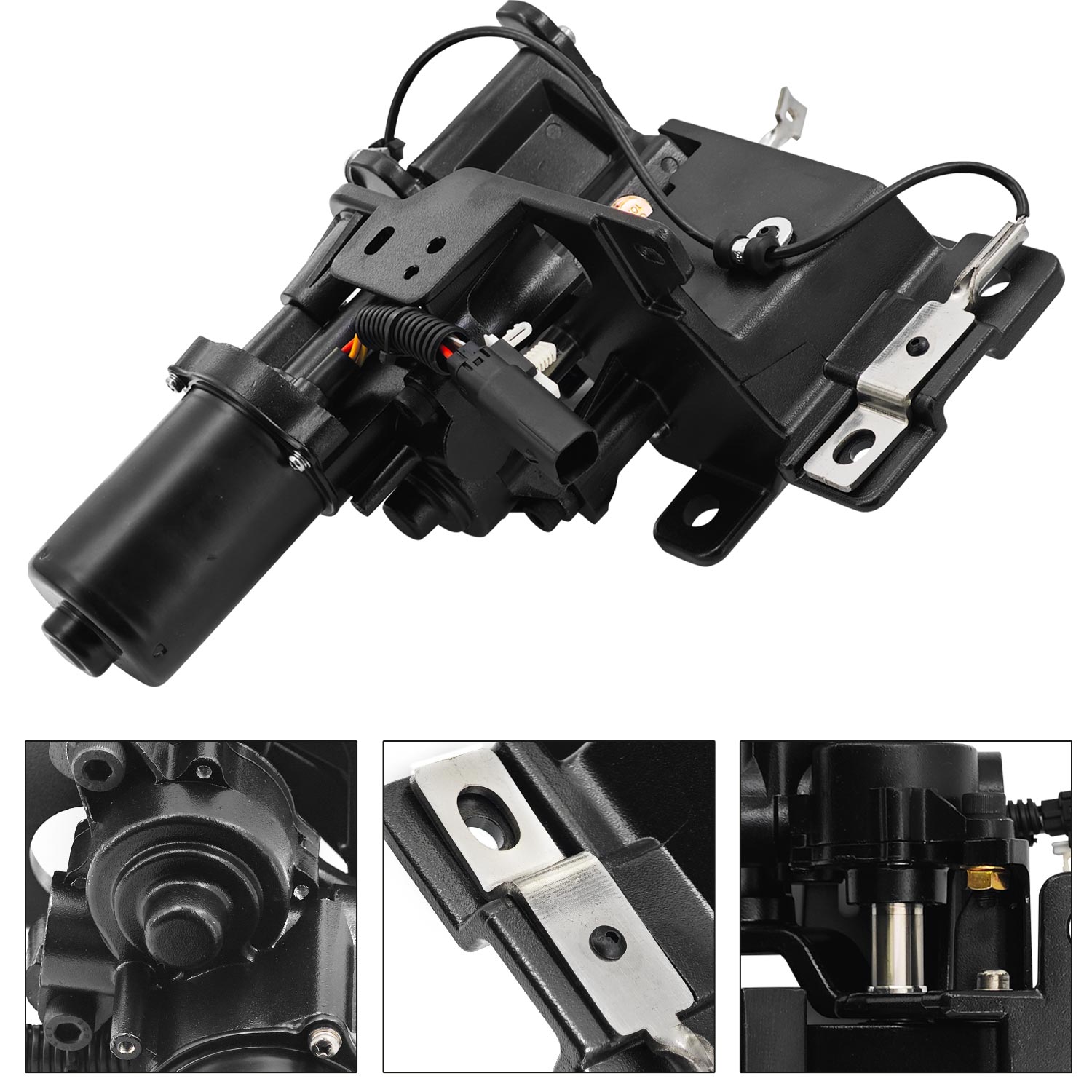 Front Left Power Running Board Motor Assembly for Ford Expedition for Lincoln Navigator 2018-2024 with 122.5 inch Wheelbase