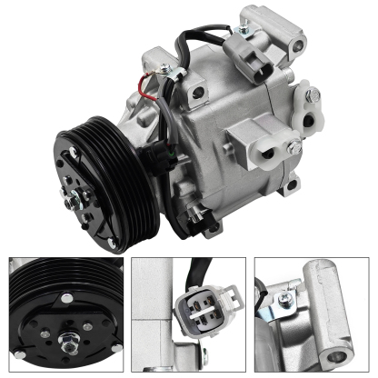 12V A/C Compressor fits for John Deere Utility Tractor 4320 4520 4720 Denso SCSA06C