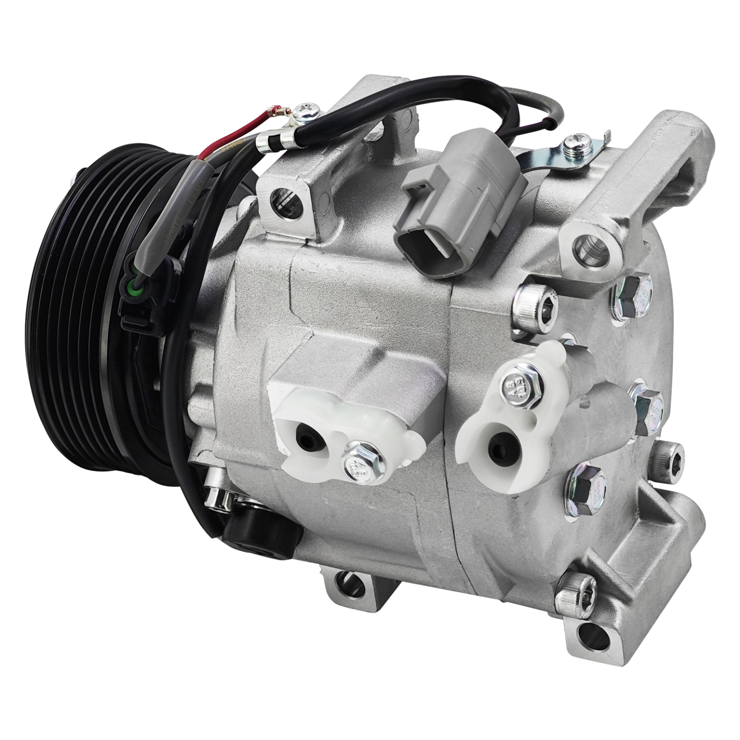 12V A/C Compressor fits for John Deere Utility Tractor 4320 4520 4720 Denso SCSA06C