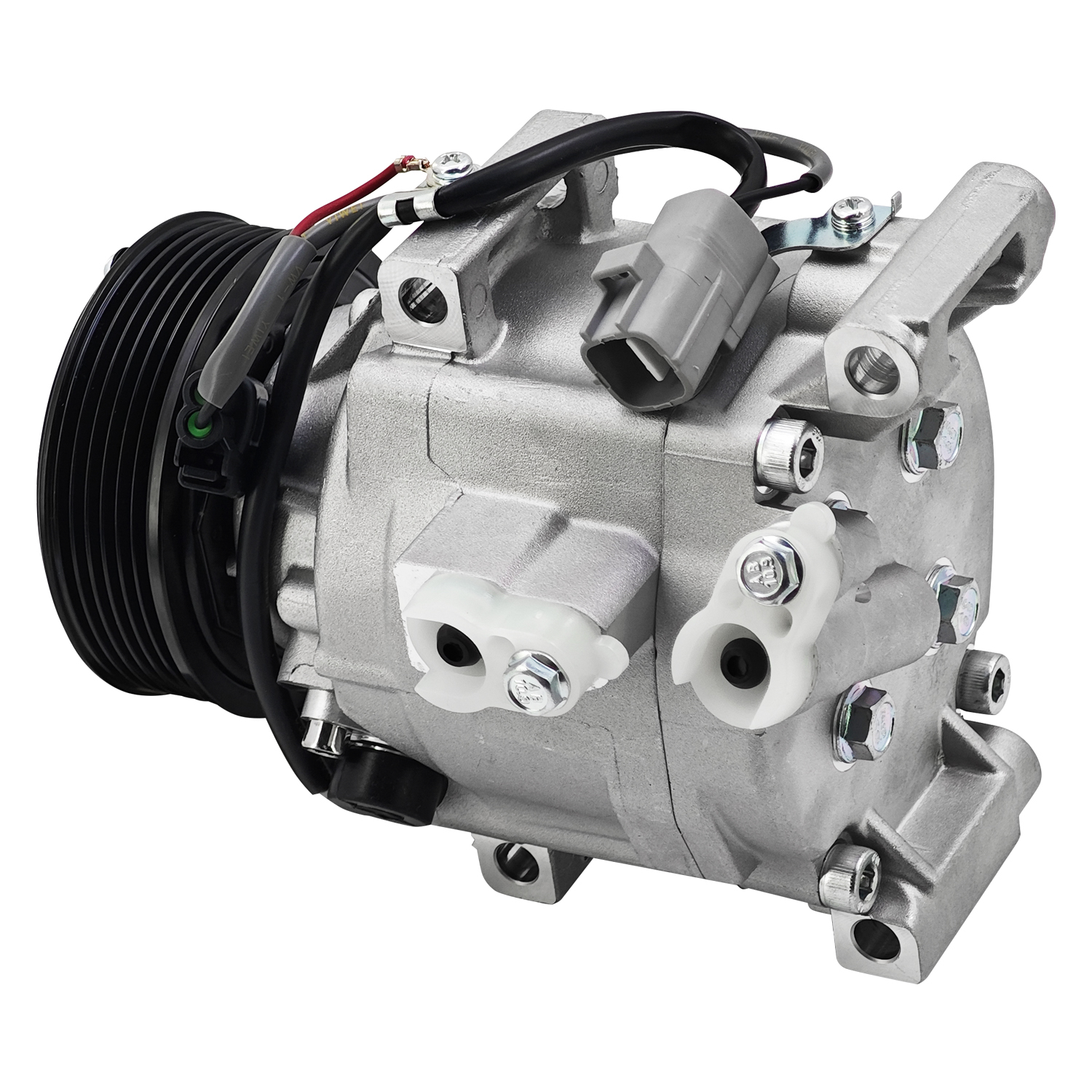 12V A/C Compressor fits for John Deere Utility Tractor 4320 4520 4720 Denso SCSA06C