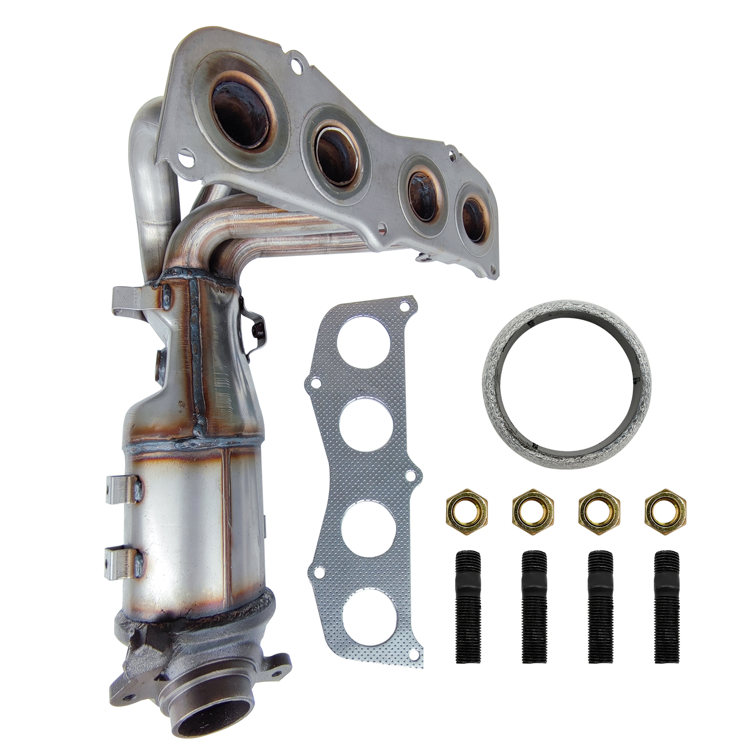 Front Catalytic Converter 674-966 Fit for 2006-2008 Toyota RAV4, 2008-2015 Scion xB(Non-CARB Compliant)