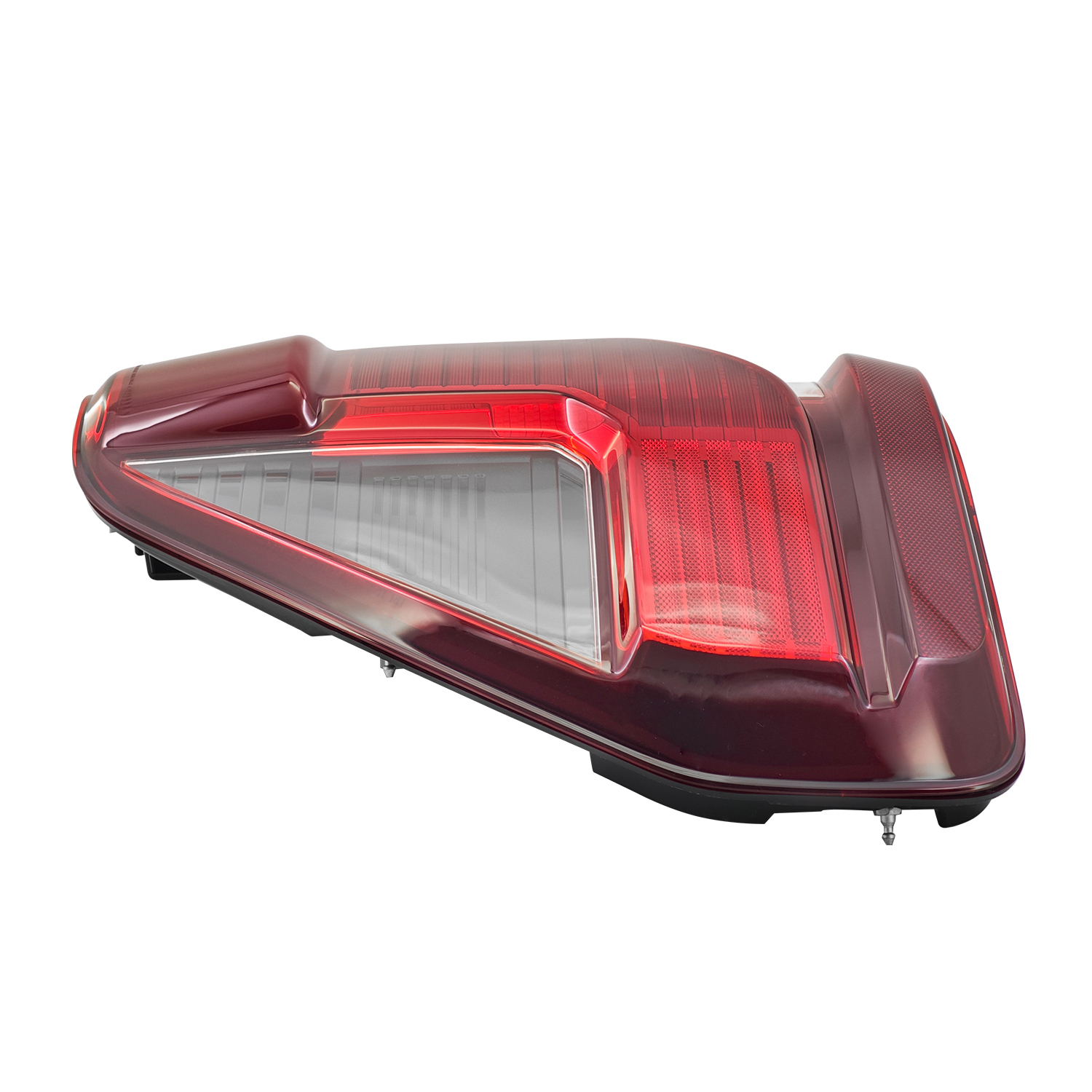 7+3 Pin Halogen Tail Light Assembly with LED Reverse Lamp w/Blind Spot (w/o Module) for Ford F150 2024-2025, Right Passenger Side