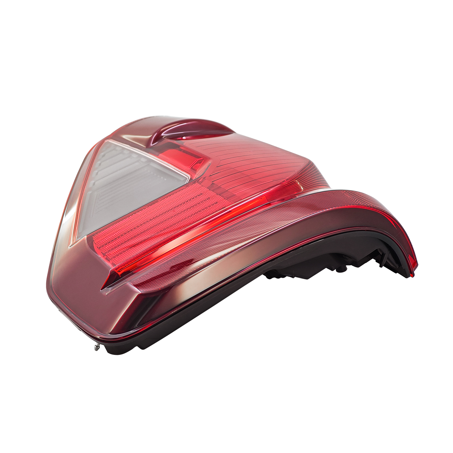 7+3 Pin Halogen Tail Light Assembly with LED Reverse Lamp w/Blind Spot (w/o Module) for Ford F150 2024-2025, Right Passenger Side