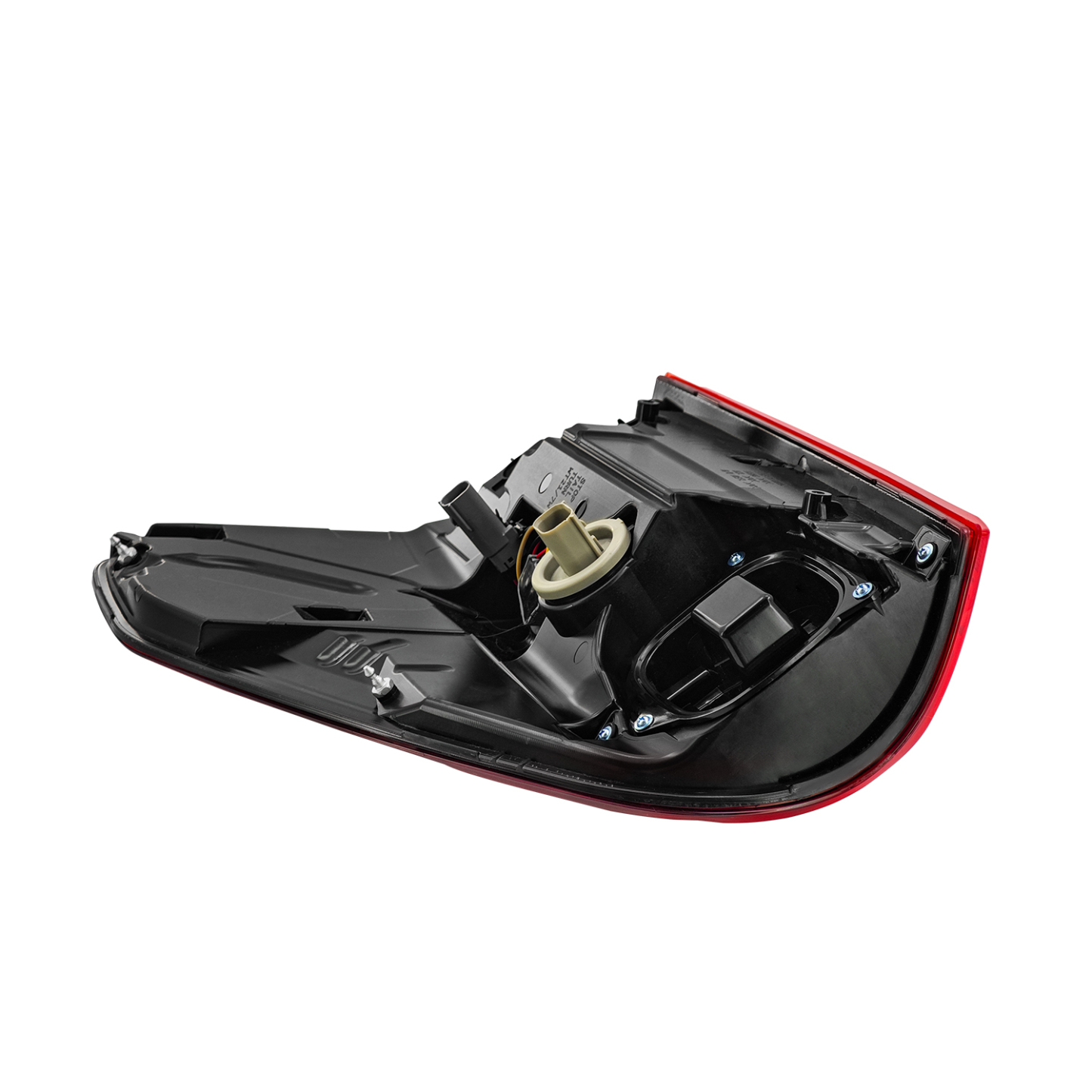 7+3 Pin Halogen Tail Light Assembly with LED Reverse Lamp w/Blind Spot (w/o Module) for Ford F150 2024-2025, Right Passenger Side