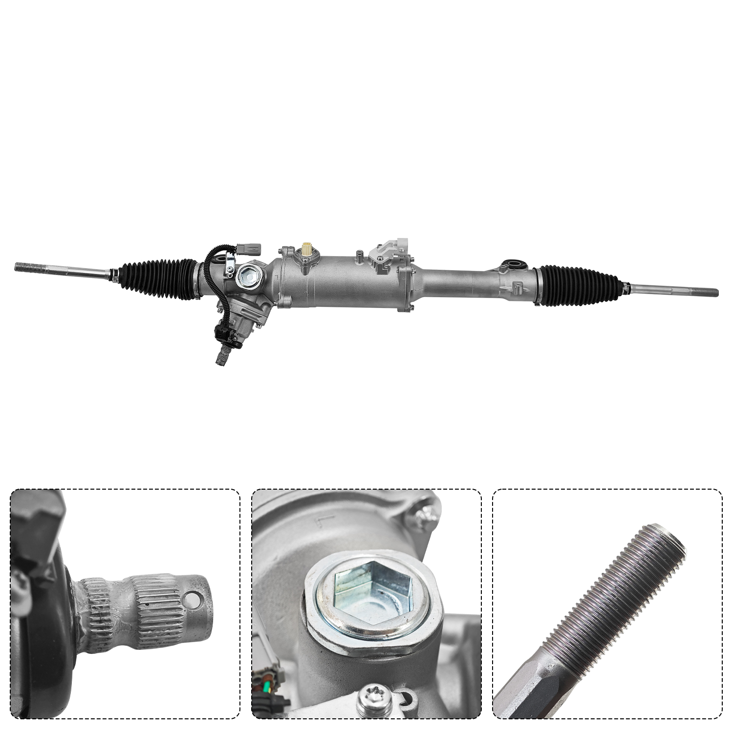 Power Steering Rack and Pinion Assy RWD, Fits for Lexus 2013-2020 GS350/ 2015-2024 RC350/ 2016-2024 RC 200t, Steering Gear w/Tie Rods Replaces 44200-30740