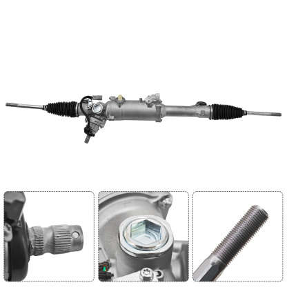 Power Steering Rack and Pinion Assy RWD, Fits for Lexus 2013-2020 GS350/ 2015-2024 RC350/ 2016-2024 RC 200t, Steering Gear w/Tie Rods Replaces 44200-30740