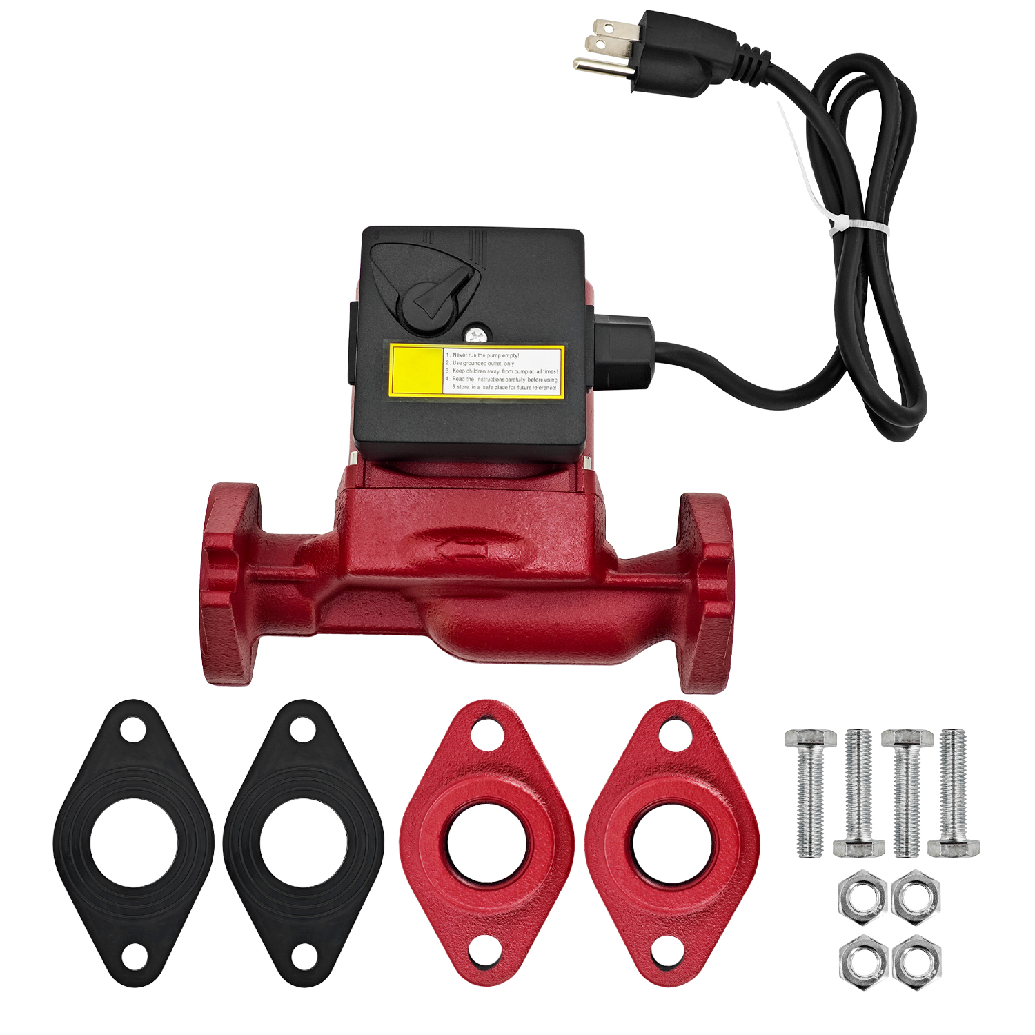 Water Circulator Pump Boiler Pump for Bell & Gossett NBF-22 115V 1/25 HP 1" Union