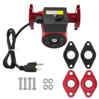 Water Circulator Pump Boiler Pump for Bell & Gossett NBF-22 115V 1/25 HP 1" Union