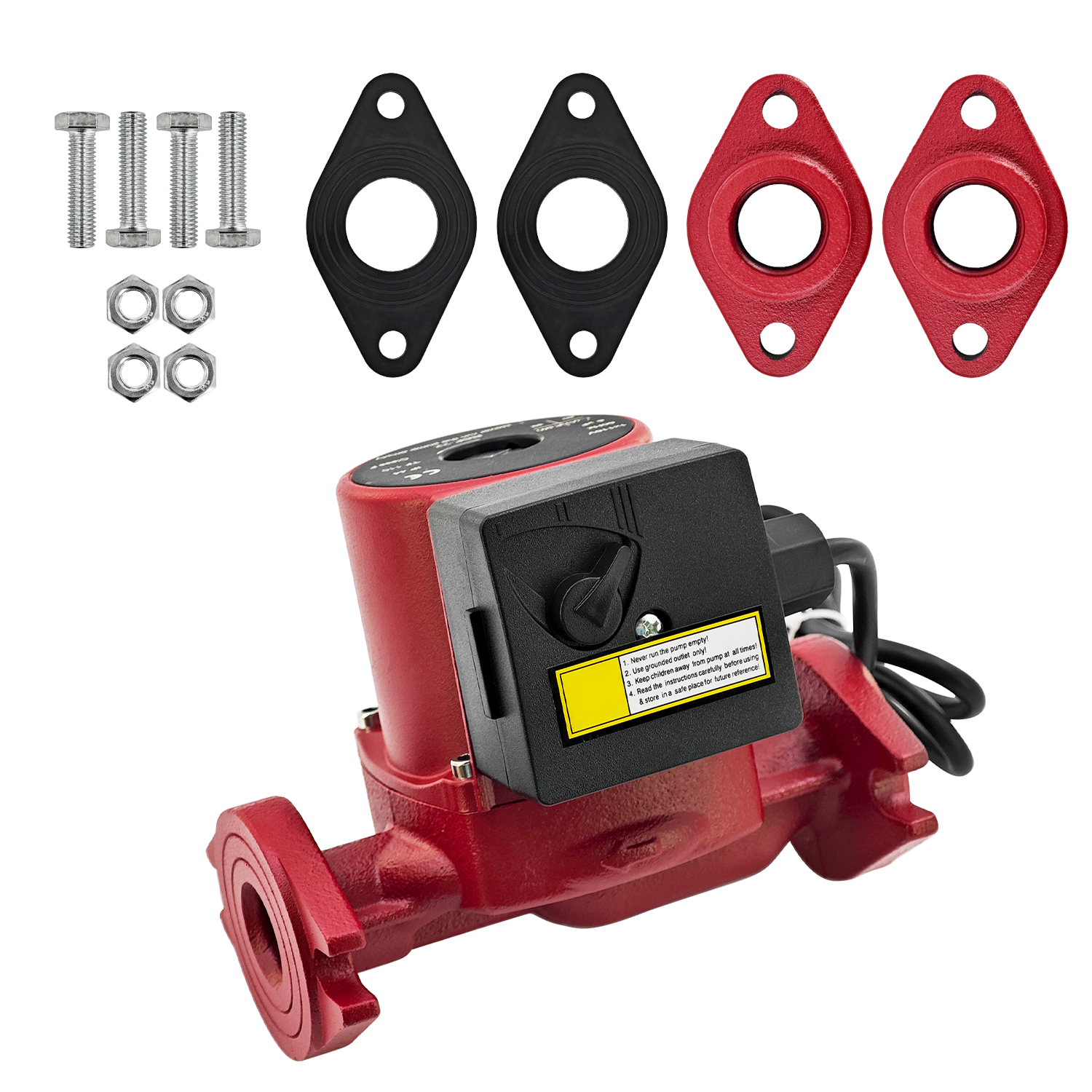 Water Circulator Pump Boiler Pump for Bell & Gossett NBF-22 115V 1/25 HP 1" Union