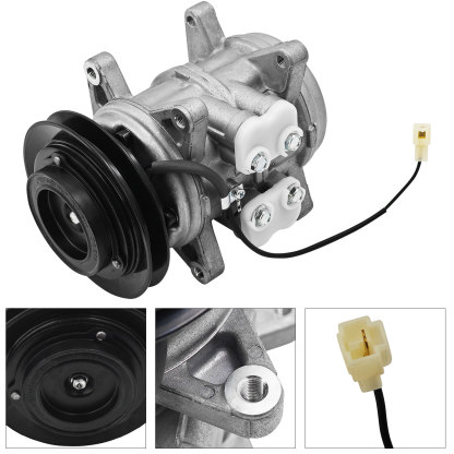 AC Compressor W/Clutch for Toyota Land Cruiser 4.2L 1979-1987