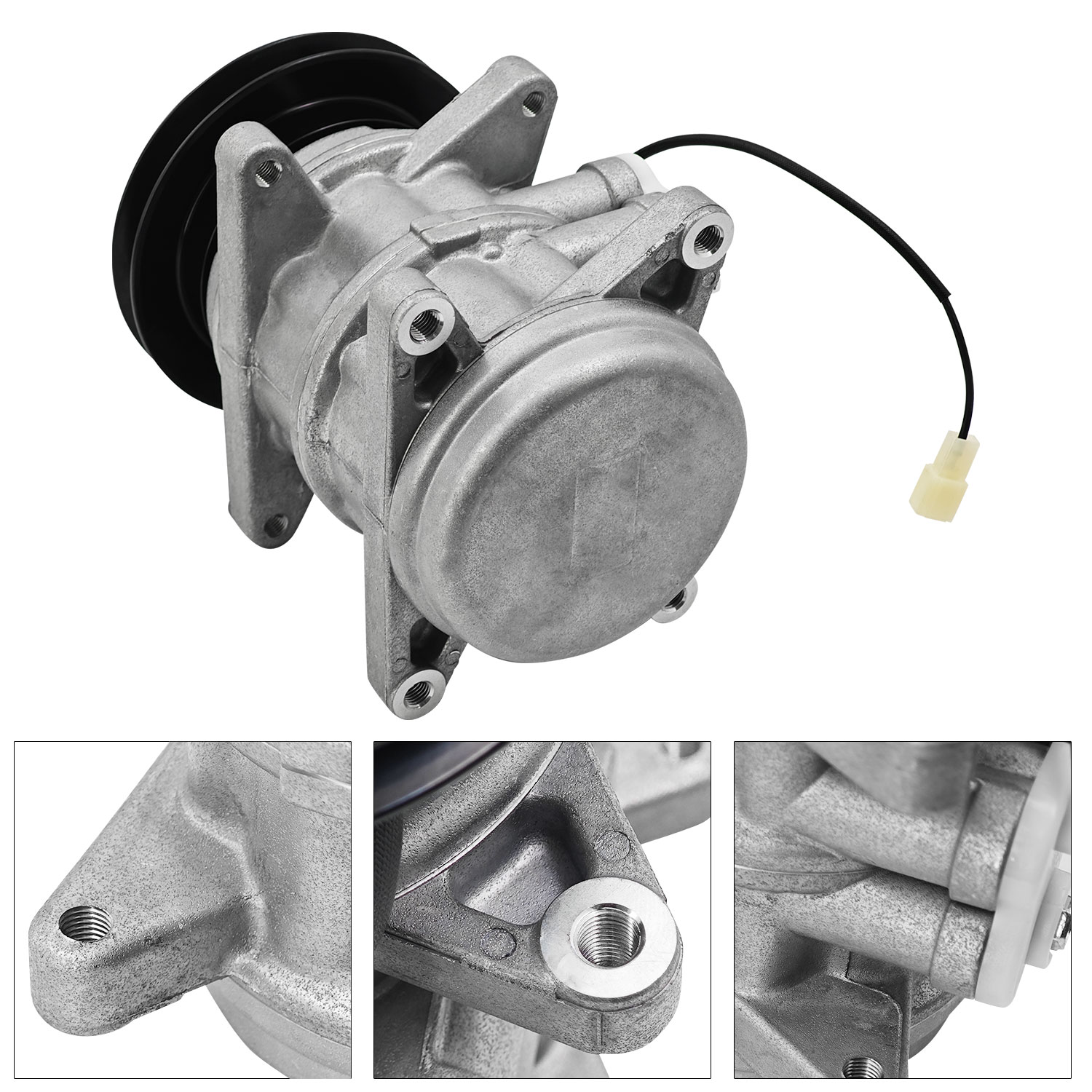 AC Compressor W/Clutch for Toyota Land Cruiser 4.2L 1979-1987