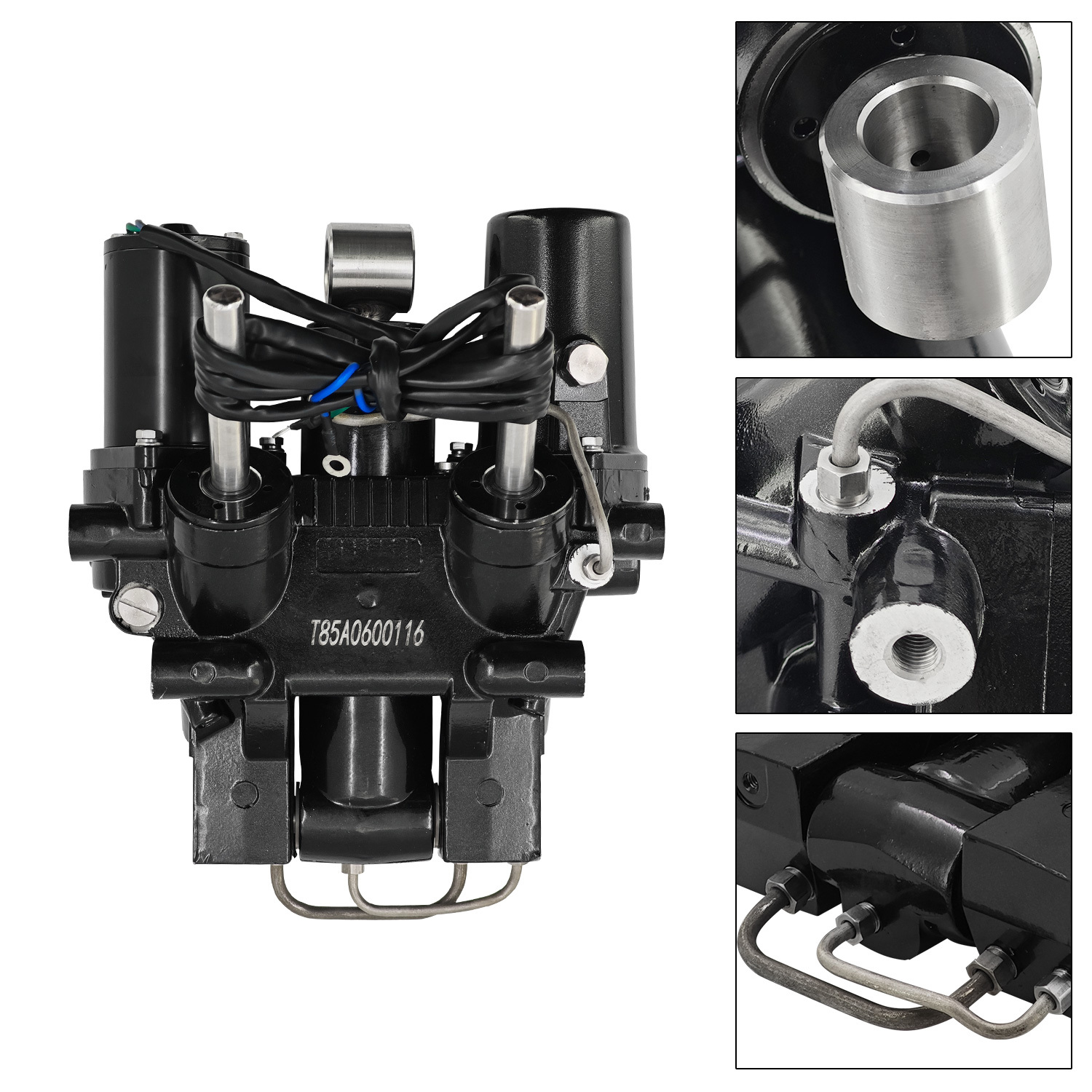 Power Trim Tilt Unit Assembly for Yamaha Outboard 60HP 70HP 75HP 85HP 90HP 3 Ram 2 Stroke 1993-2006