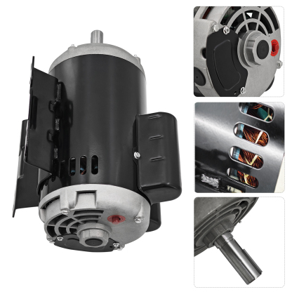 Air Compressor Motor 5HP fit for Ingersoll Rand Single Phase 230V 3450 RPM 184T Frame