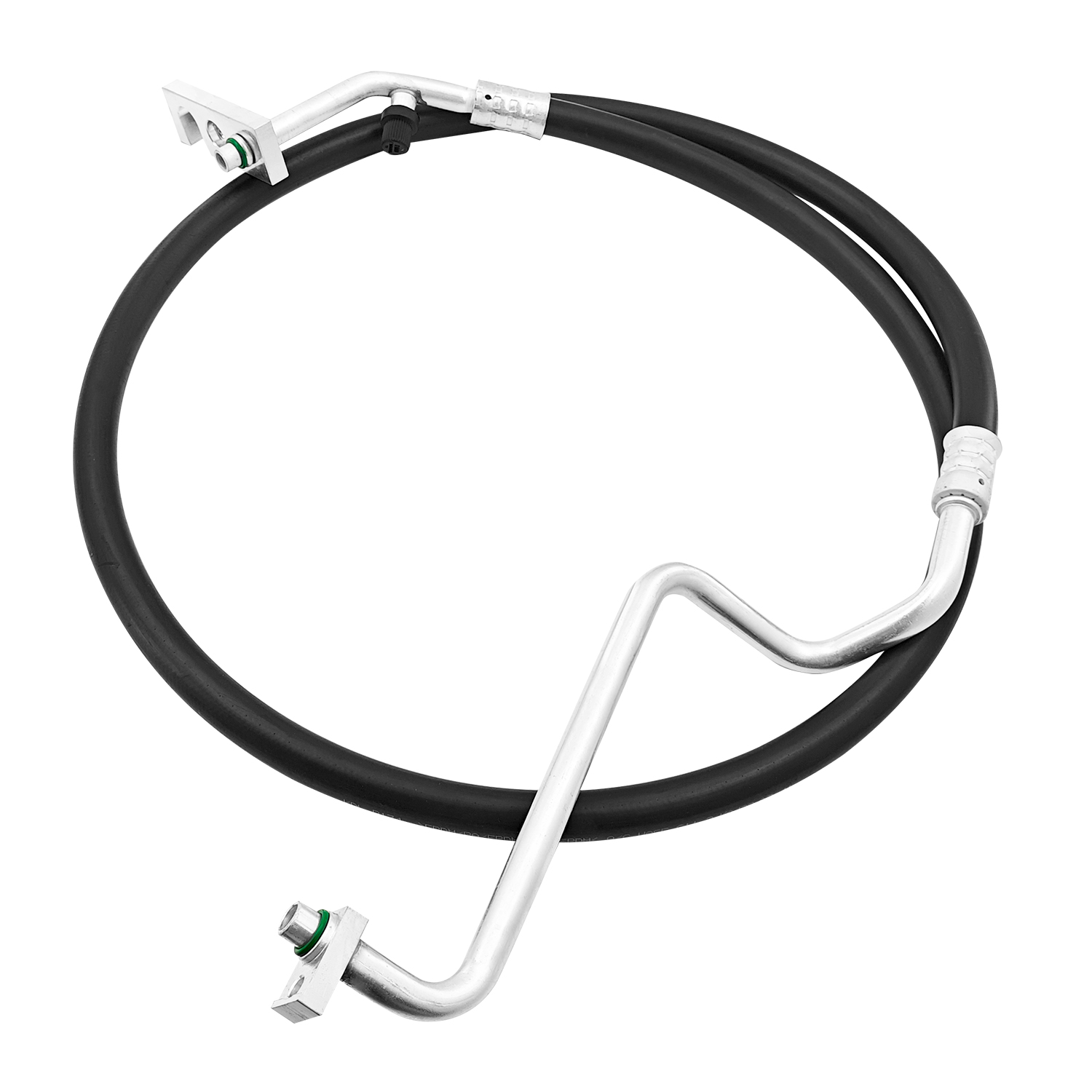 Discharge AC Line Compressor to Condenser Hose Assembly Fit for Peterbilt with Kenworth Trucks