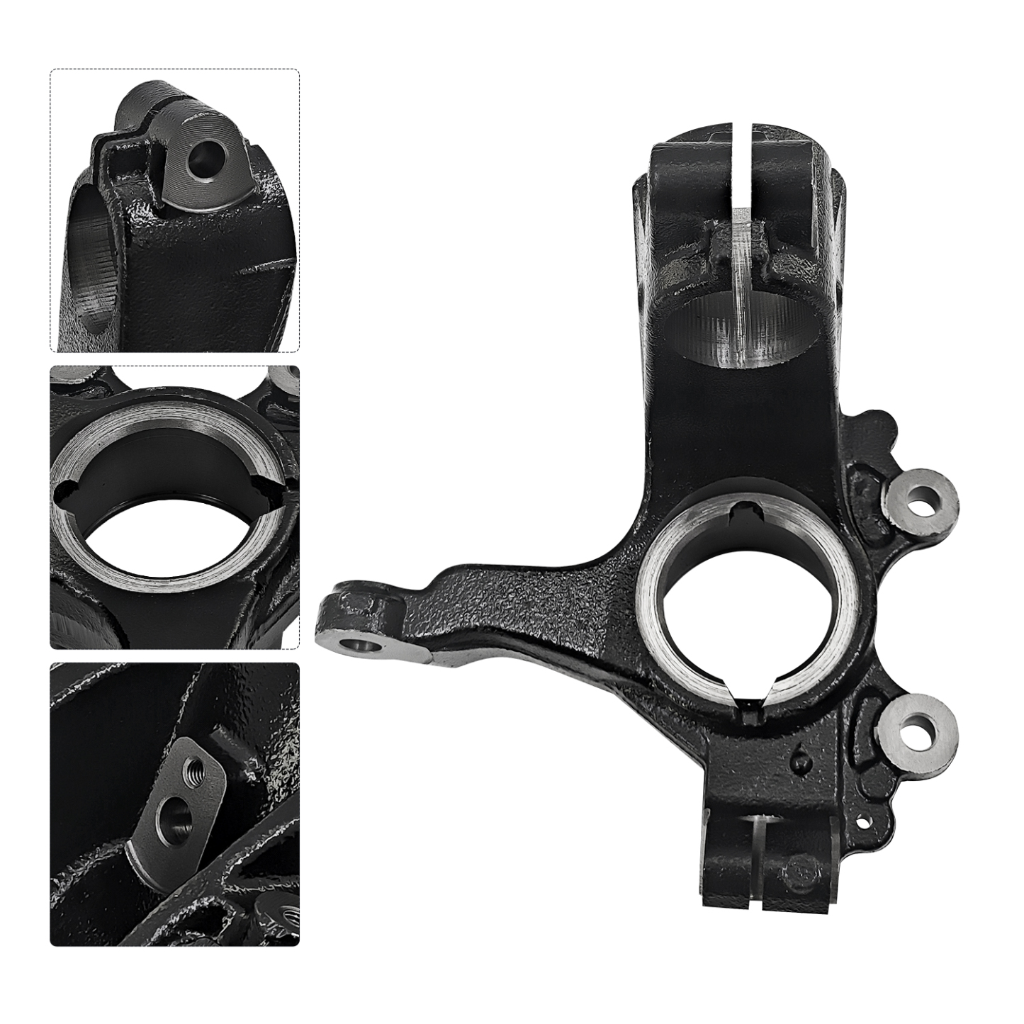 Left Steering Knuckle w/ABS for Mazda 3 GX/GS/i Sedan 2.0L For Mazda 3 Mazdaspeed Hatchback Turbocharged 2.3L 2007-2009