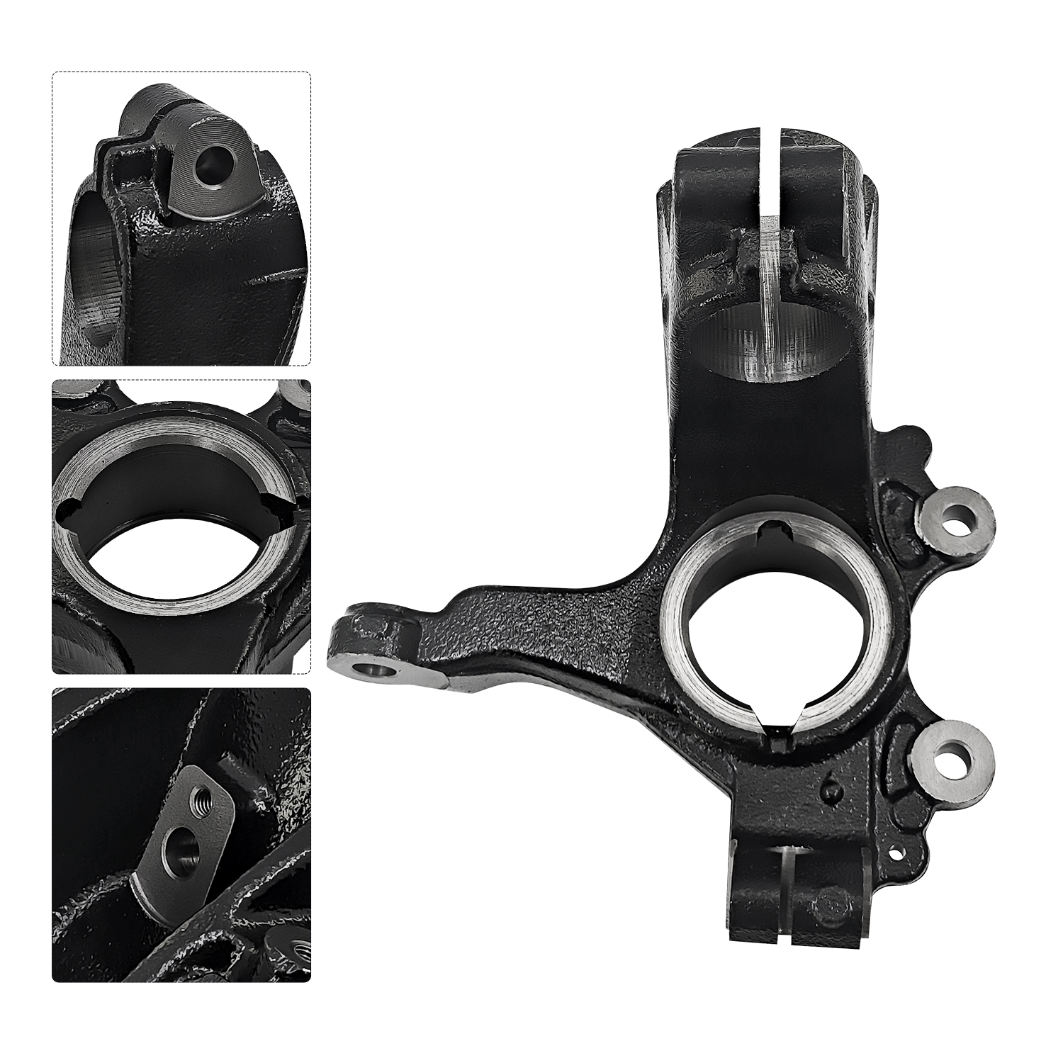 Left Steering Knuckle w/ABS for Mazda 3 GX/GS/i Sedan 2.0L For Mazda 3 Mazdaspeed Hatchback Turbocharged 2.3L 2007-2009