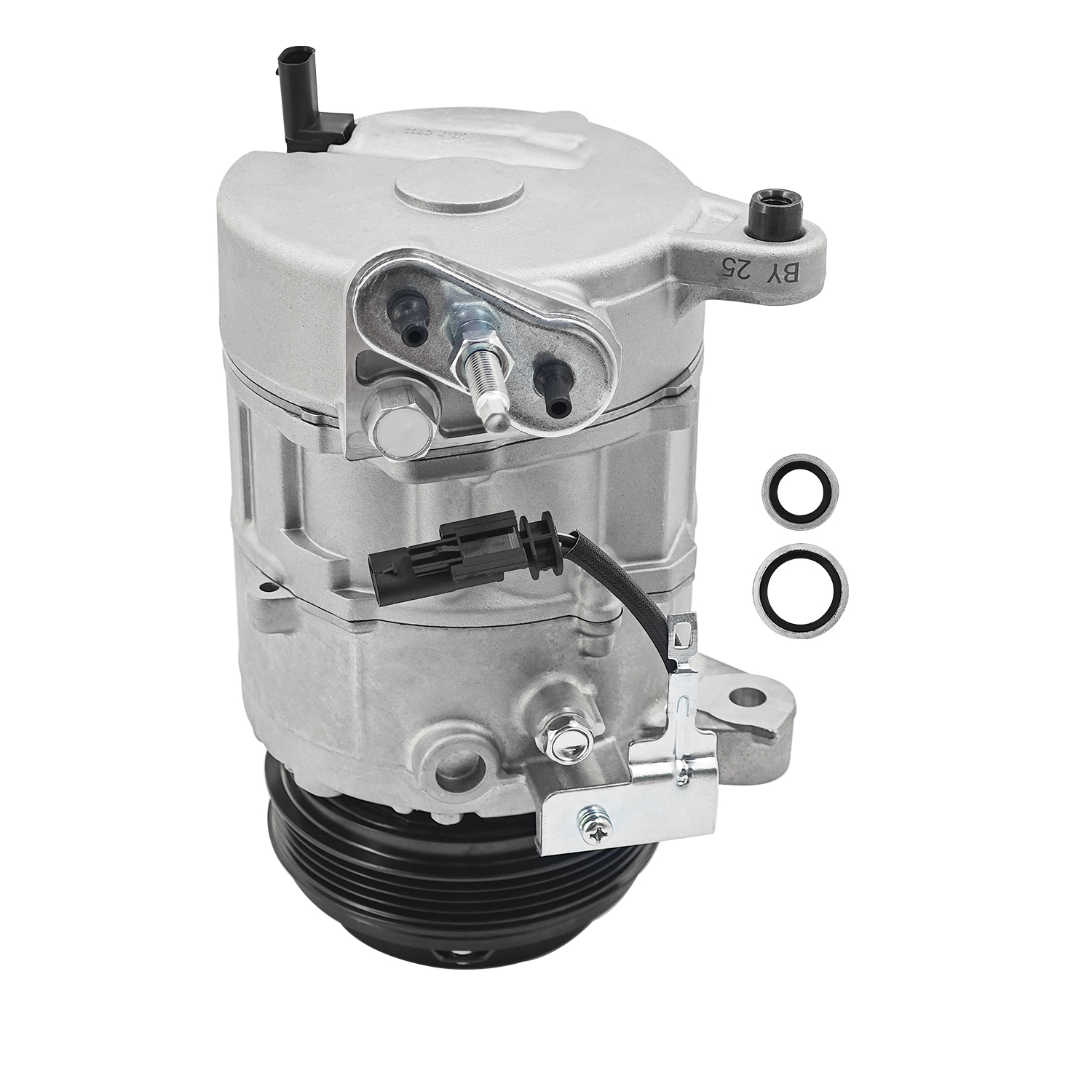 A/C Compressor for Chevy Silverado 1500 for GMC Sierra 1500 2.7L 4.3L 5.3L 6.2L 14 V6 V8 2014-2019