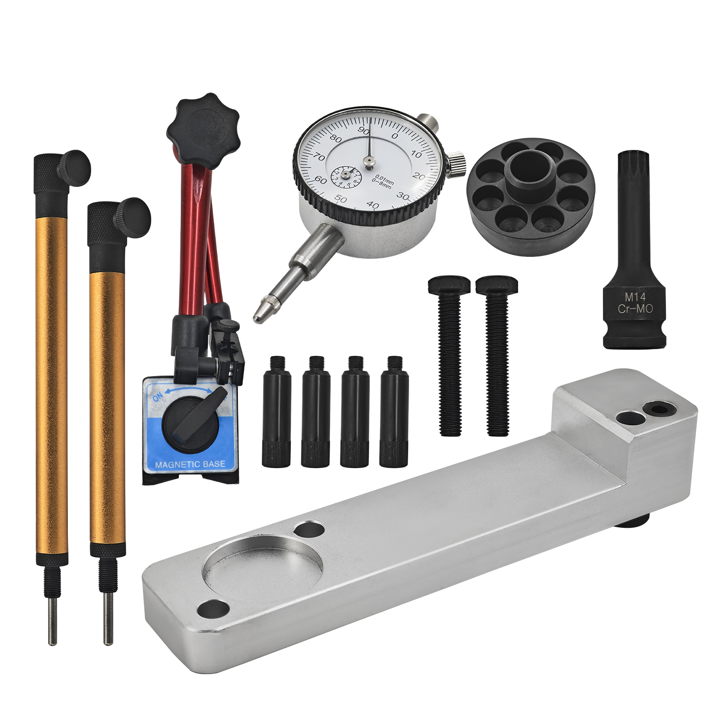 Engine Camshaft Locking Timing Tool Kit for Ferrari 458 488 F8 for Maserati Geberit President Levante 3.8L 4.2L 4.5L 4.7L 4.8L 6.3L