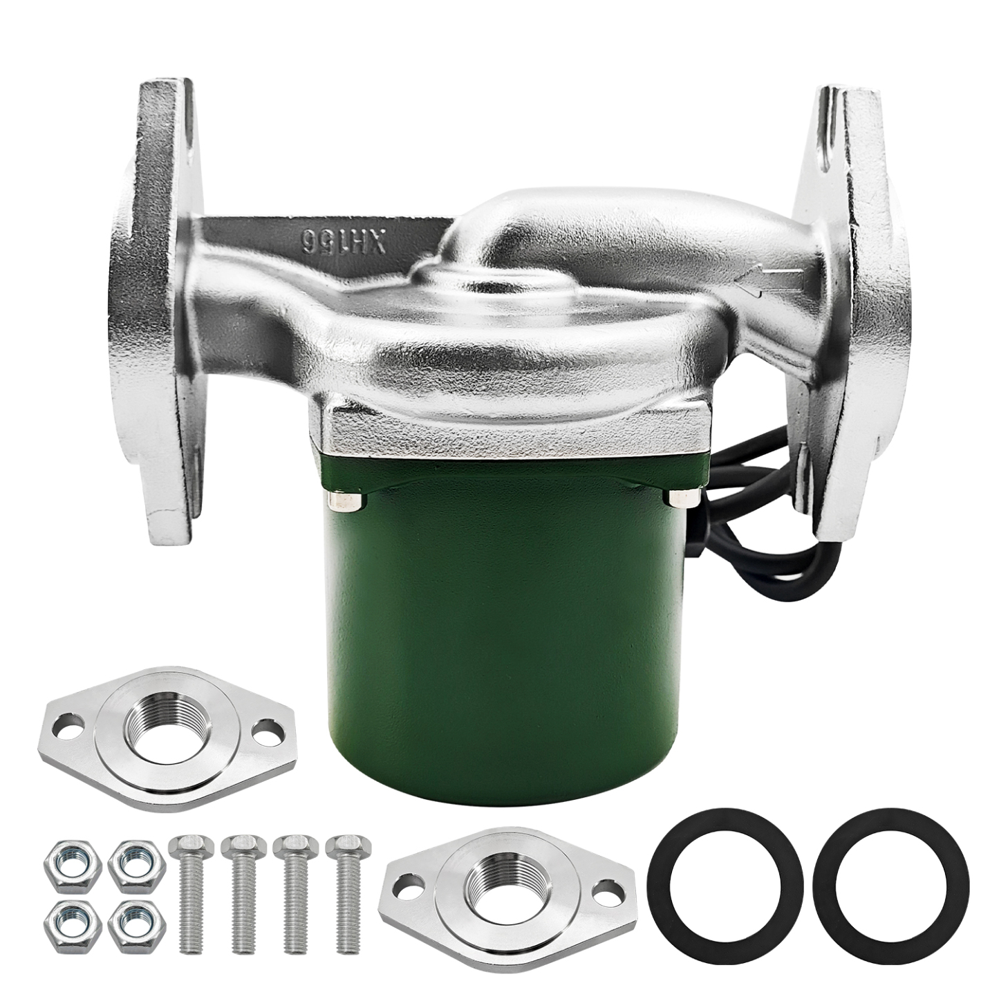 Stainless Steel Cartridge Flanged Circulator Pump 1/25HP 230V 3,250 RPM 14 GPM 0.49A 60HZ