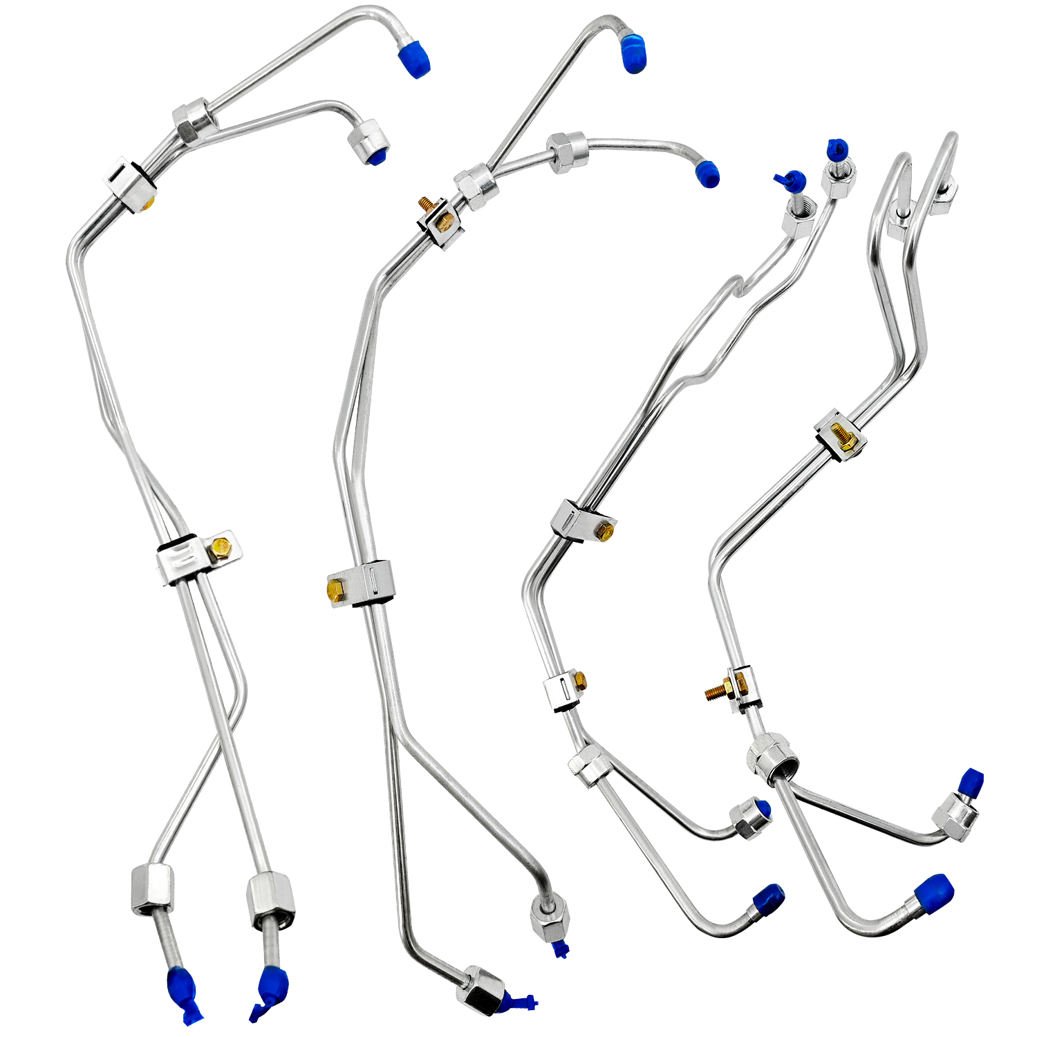 8PCS Fuel Lines for Chevy 6.5L Turbo Diesel DS Fuel Injection Line Set 1994-2001