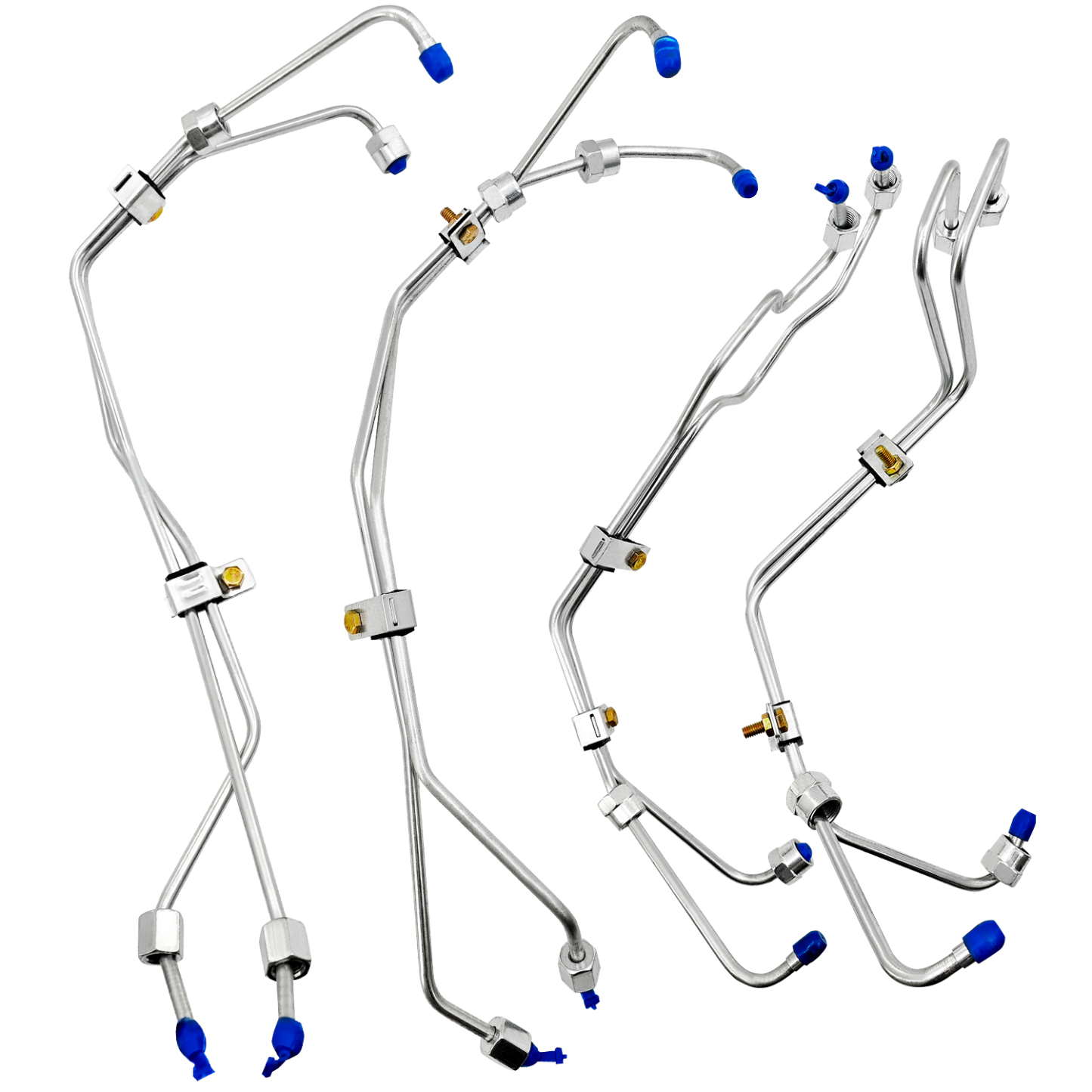 8PCS Fuel Lines for Chevy 6.5L Turbo Diesel DS Fuel Injection Line Set 1994-2001