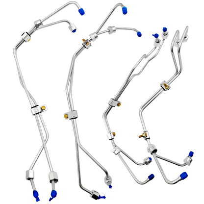 8PCS Fuel Lines for Chevy 6.5L Turbo Diesel DS Fuel Injection Line Set 1994-2001