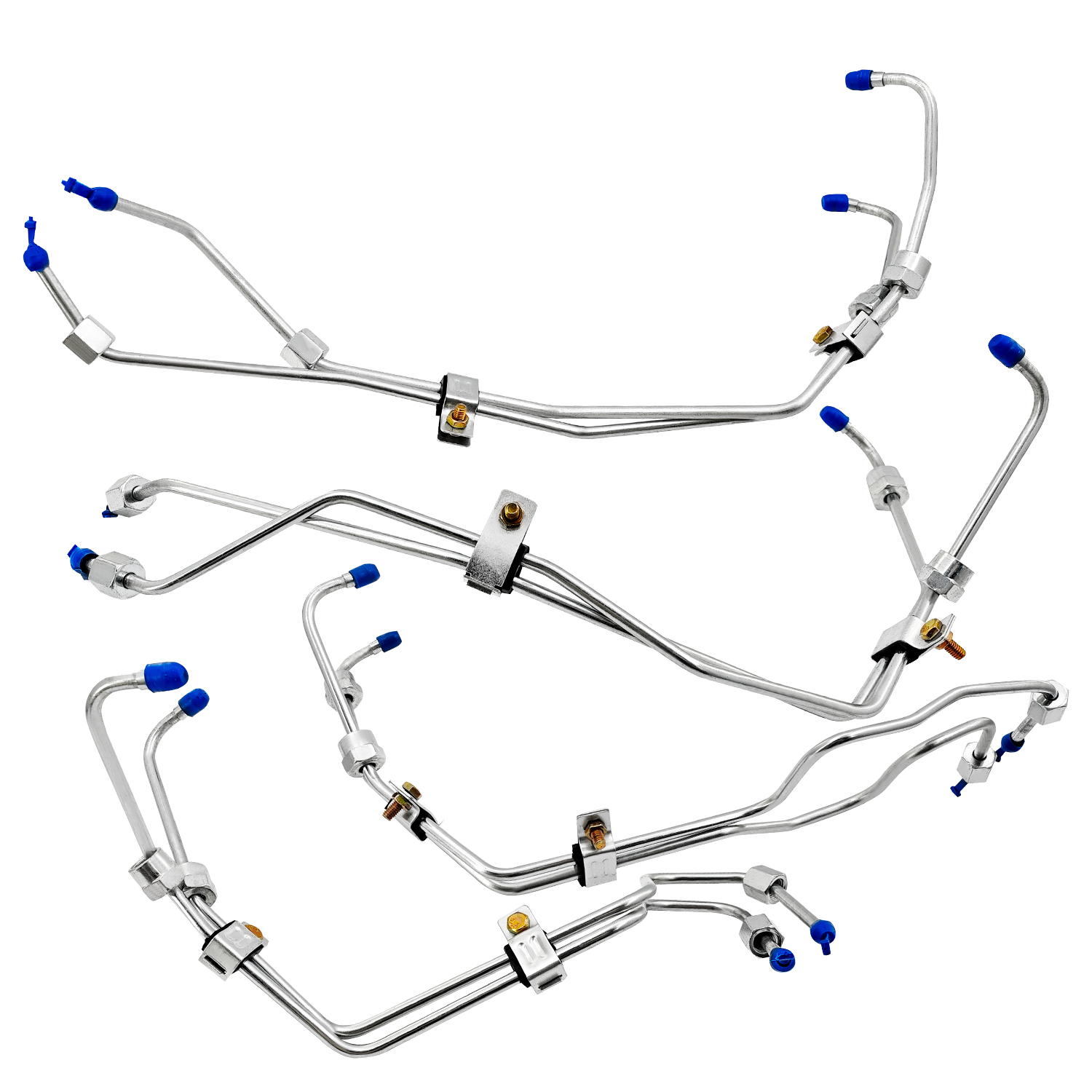 8PCS Fuel Lines for Chevy 6.5L Turbo Diesel DS Fuel Injection Line Set 1994-2001