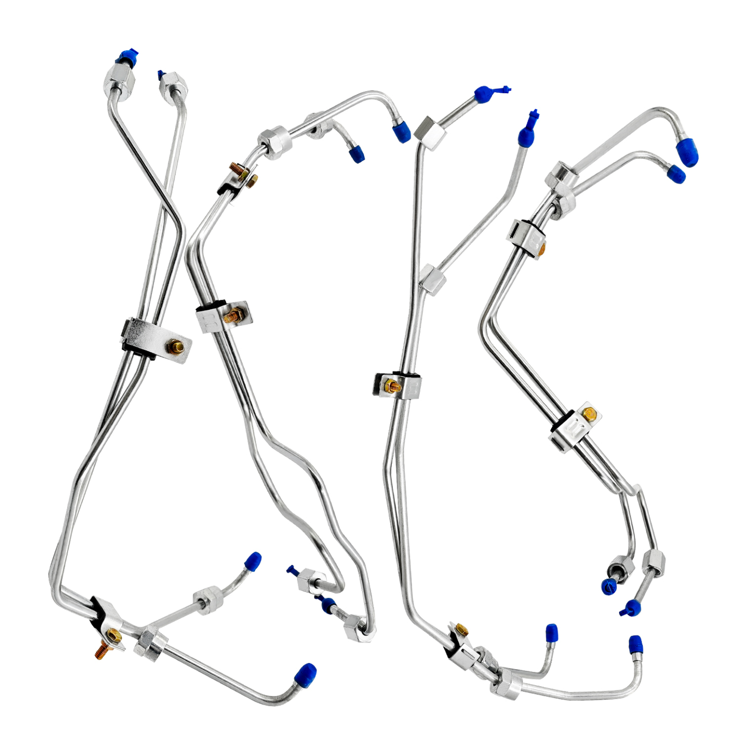 8PCS Fuel Lines for Chevy 6.5L Turbo Diesel DS Fuel Injection Line Set 1994-2001