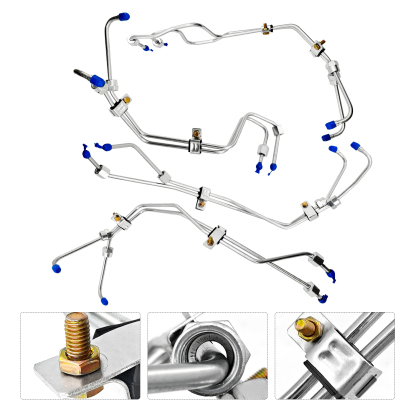 8PCS Fuel Lines for Chevy 6.5L Turbo Diesel DS Fuel Injection Line Set 1994-2001