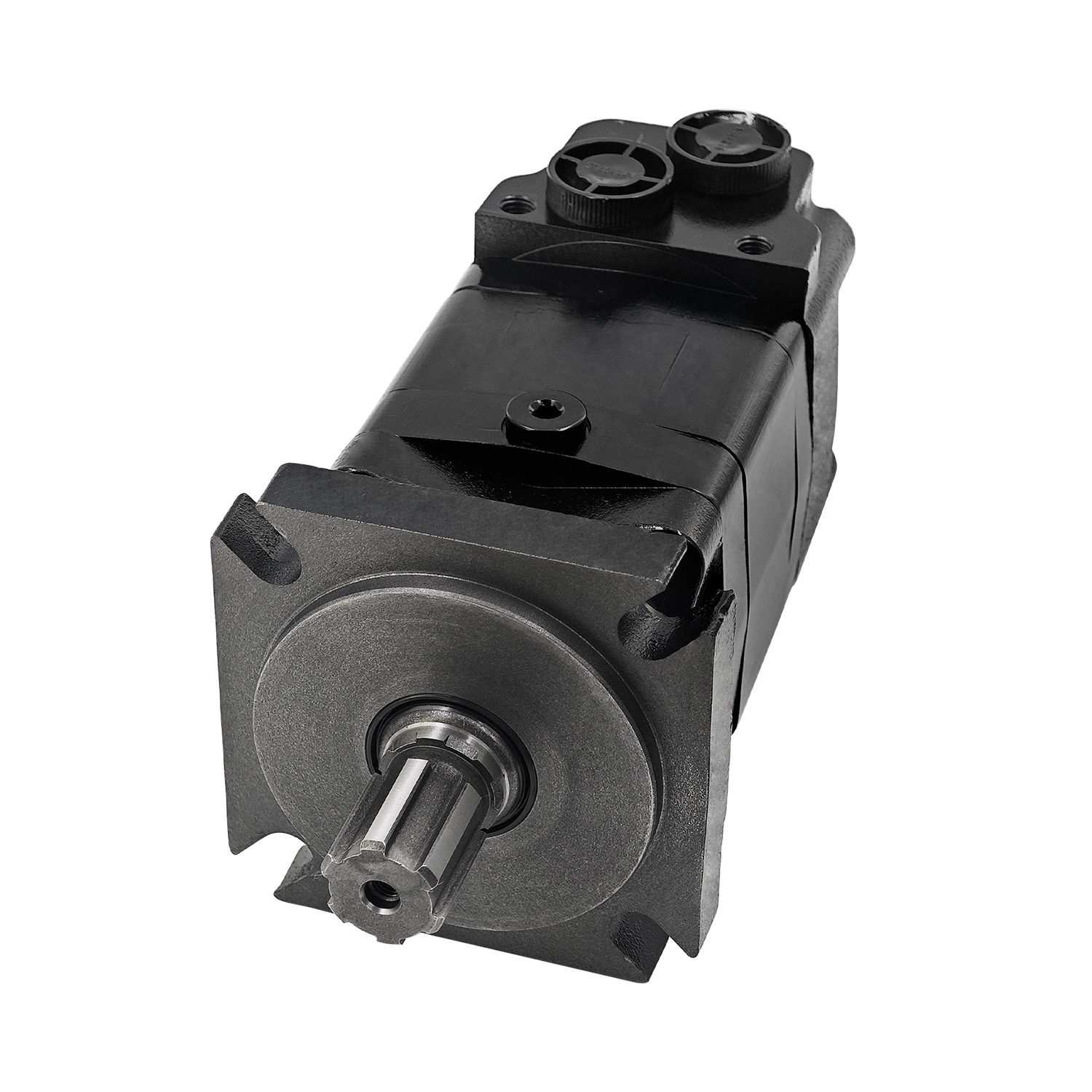 6 Holes Hydraulic Motor for AGT ECSSCT72 Trencher Skid Steer Attachment