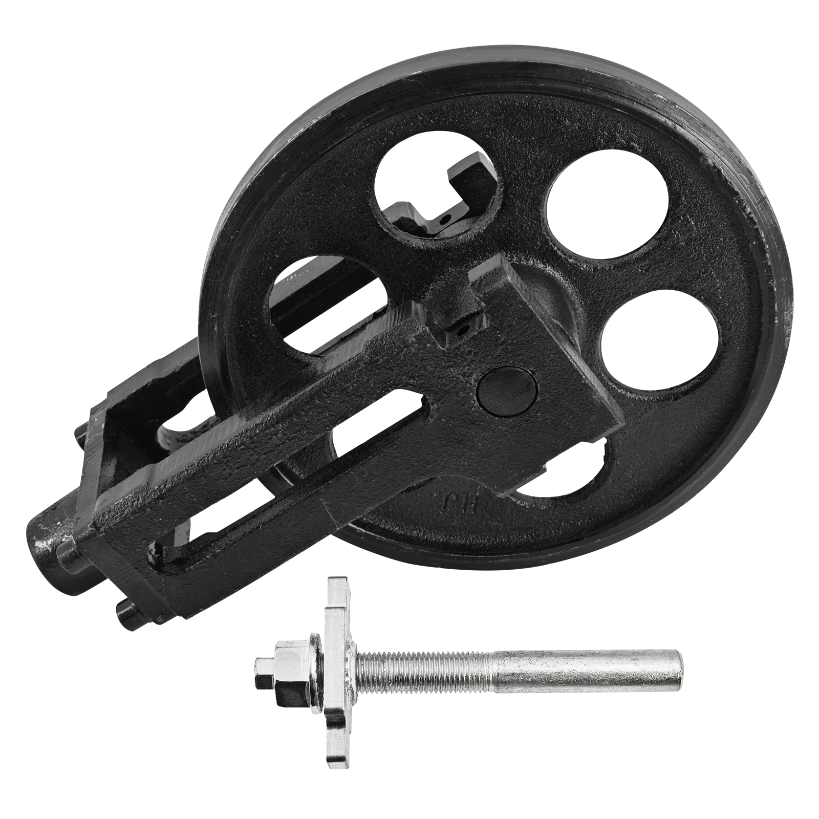 Mini Excavator Track Idler Wheel Assembly Front Idler for AGT H12 Mini Excavator