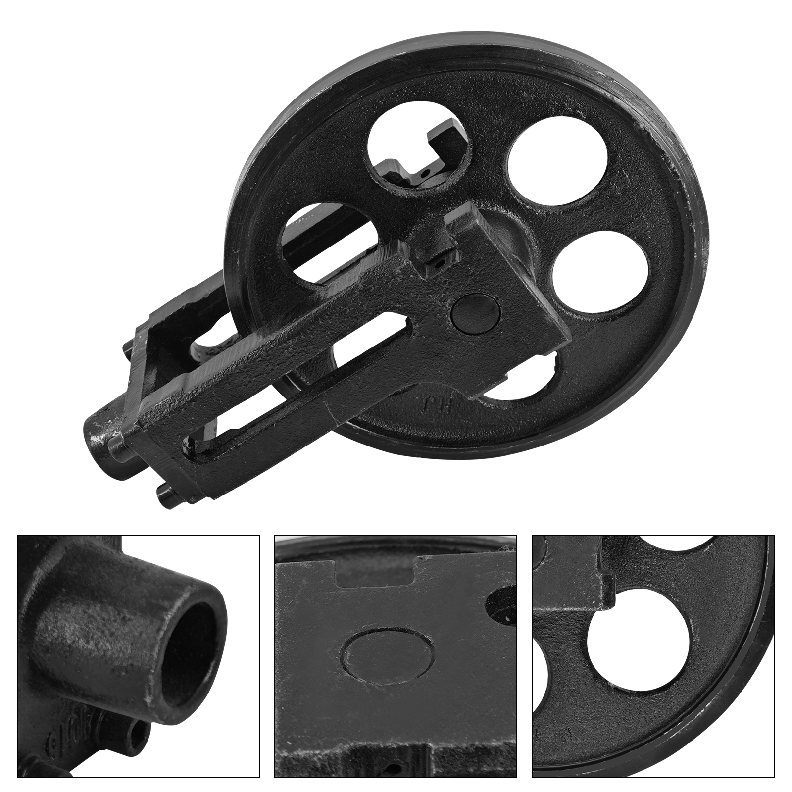 Mini Excavator Track Idler Wheel Assembly Front Idler for AGT H12 Mini Excavator