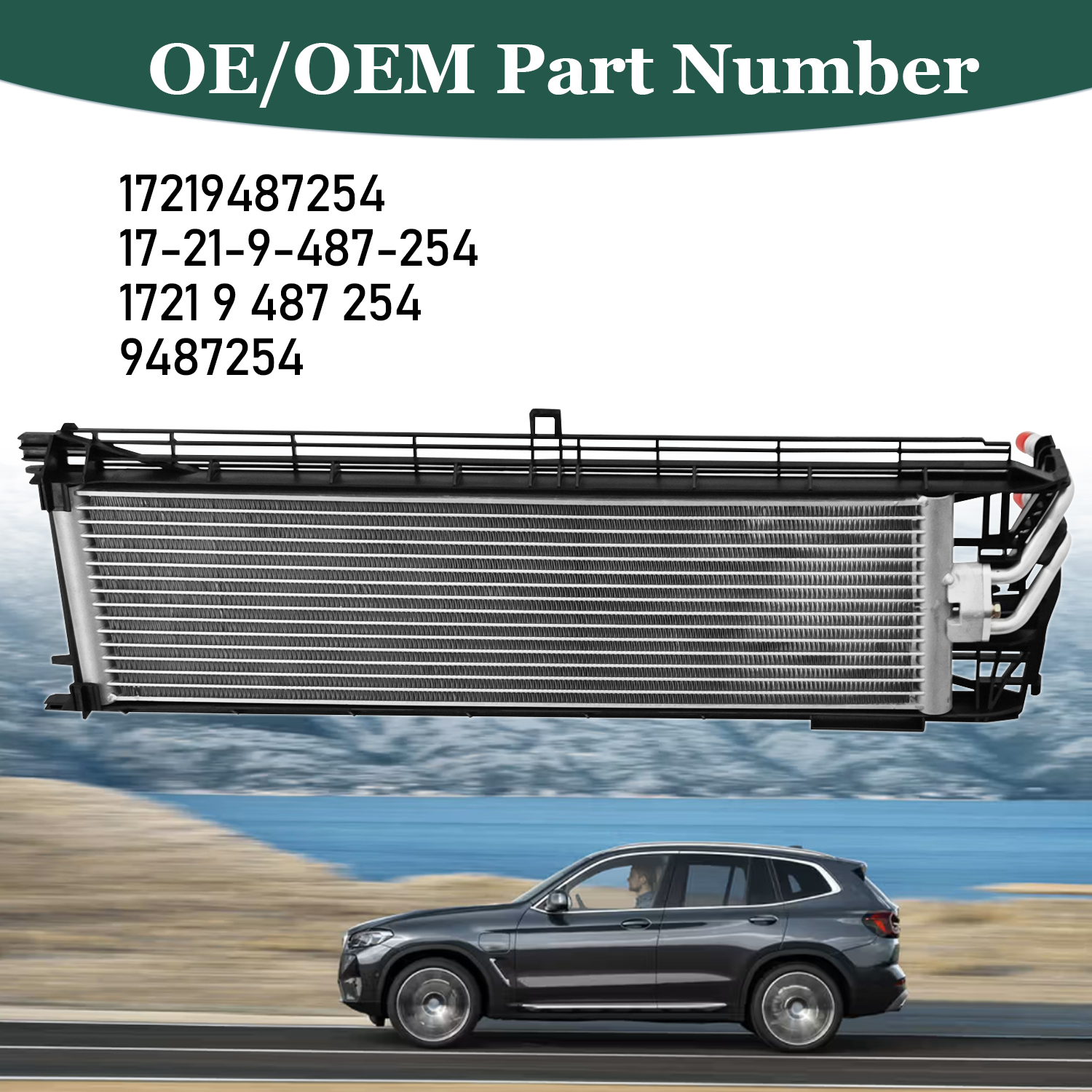 Transmission Oil Cooler for BMW X3 G01 2020-2024 for BMW X4 G02 M40i xDrive 30i M