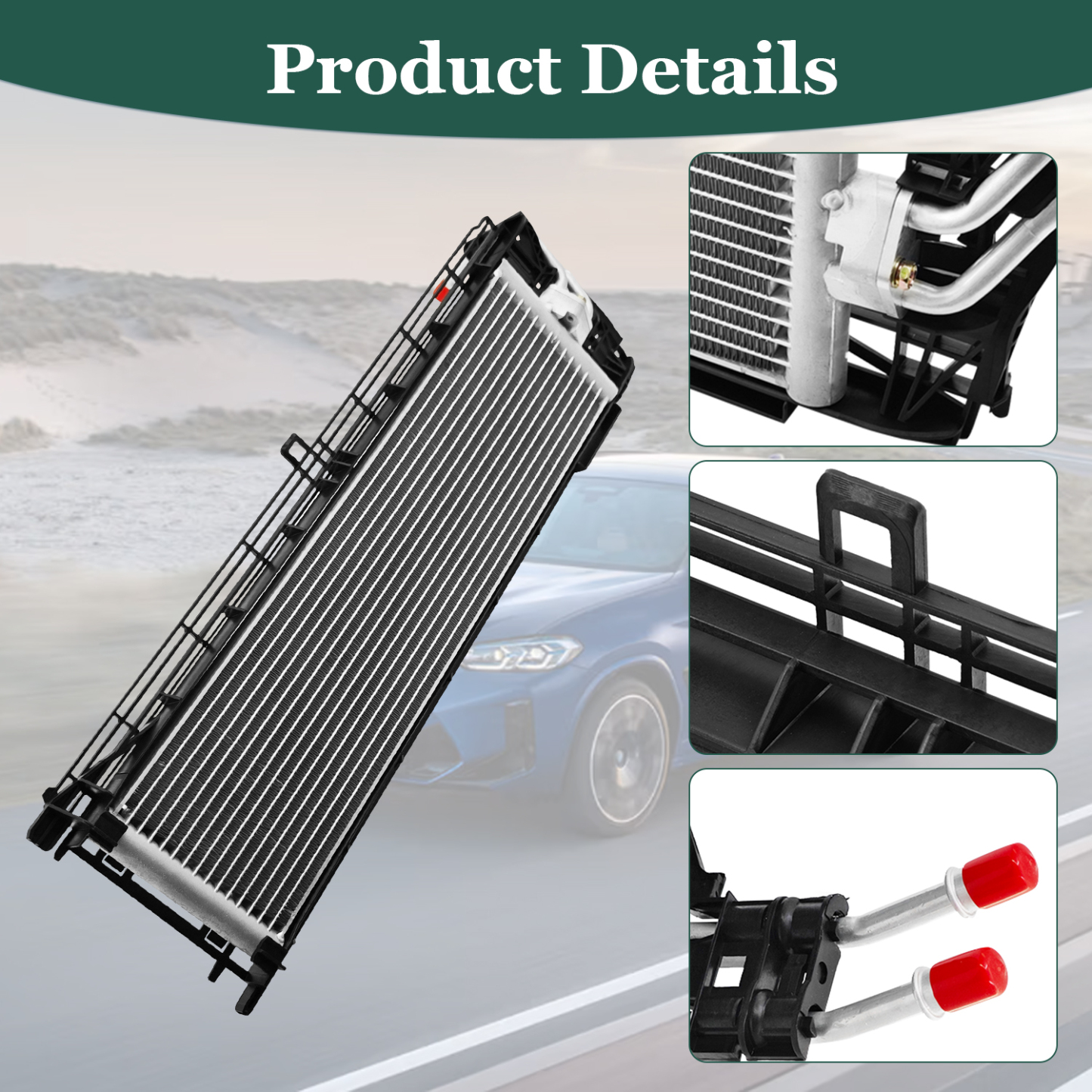 Transmission Oil Cooler for BMW X3 G01 2020-2024 for BMW X4 G02 M40i xDrive 30i M