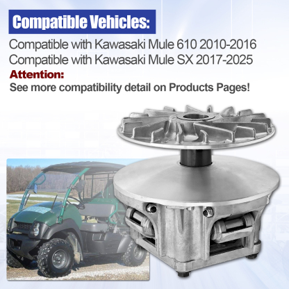 610 Clutch for Kawasaki Mule 610 2010-2016, Mule SX 2017-2025, Mule SX 4x4 XC 2017-2025 Utility Vehicle