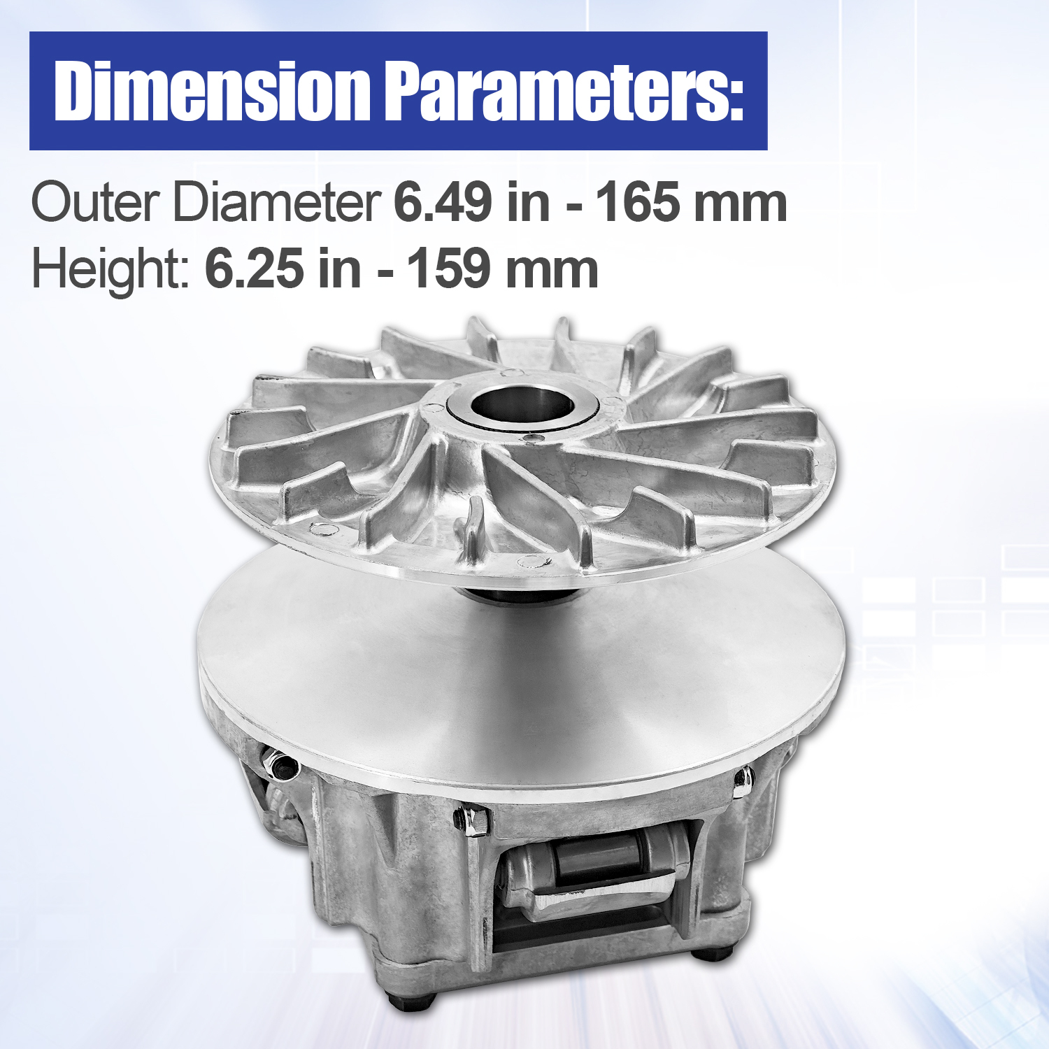 610 Clutch for Kawasaki Mule 610 2010-2016, Mule SX 2017-2025, Mule SX 4x4 XC 2017-2025 Utility Vehicle